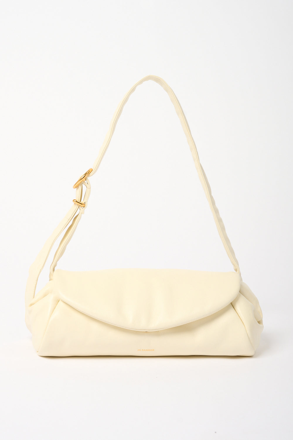Jil Sander Small Cannolo Padded Leather Shoulder Bag