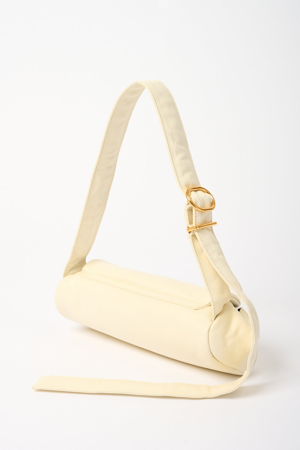 Jil Sander Small Cannolo Padded Leather Shoulder Bag
