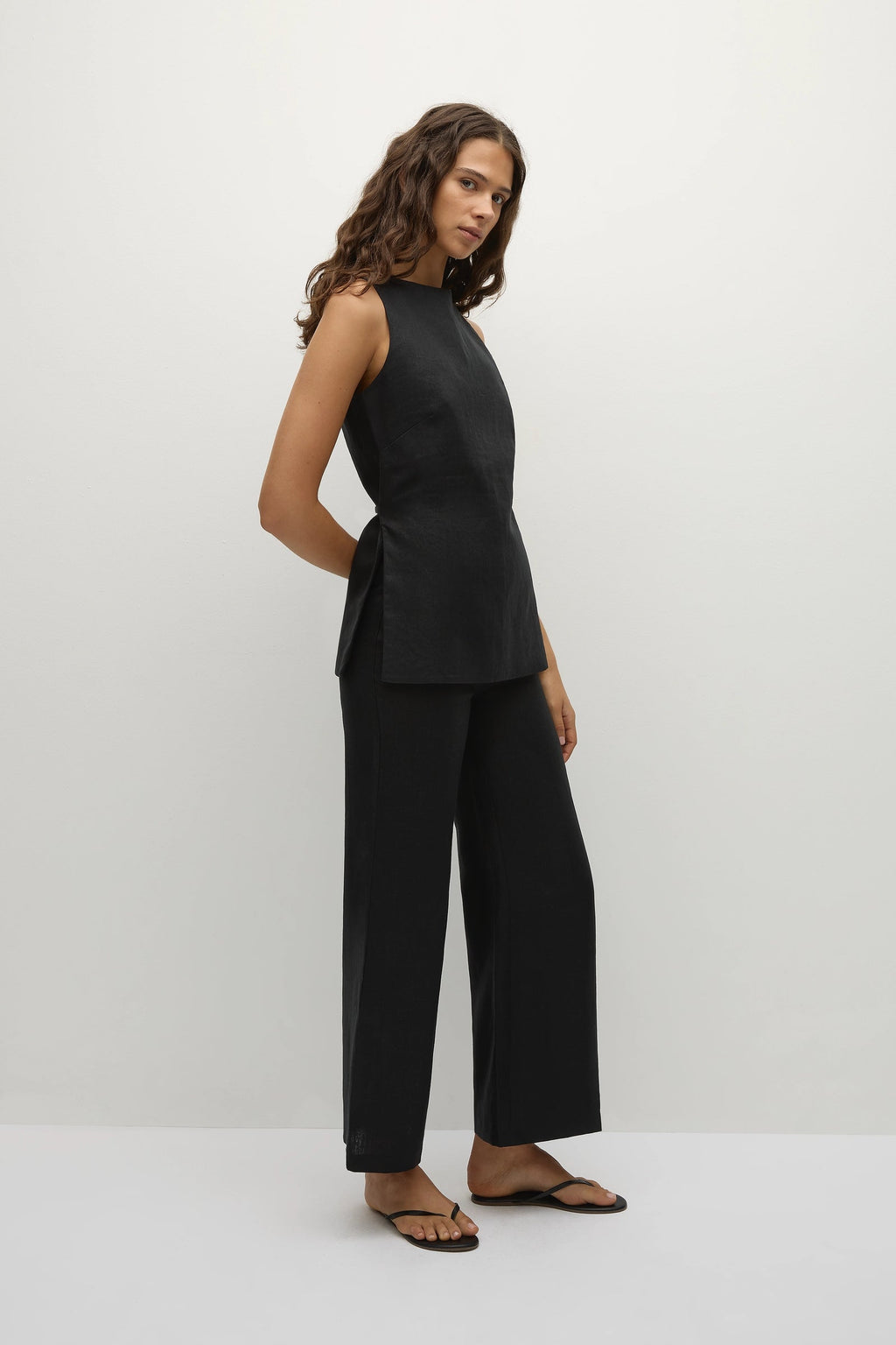 Faithfull The Brand Joan Top - Black