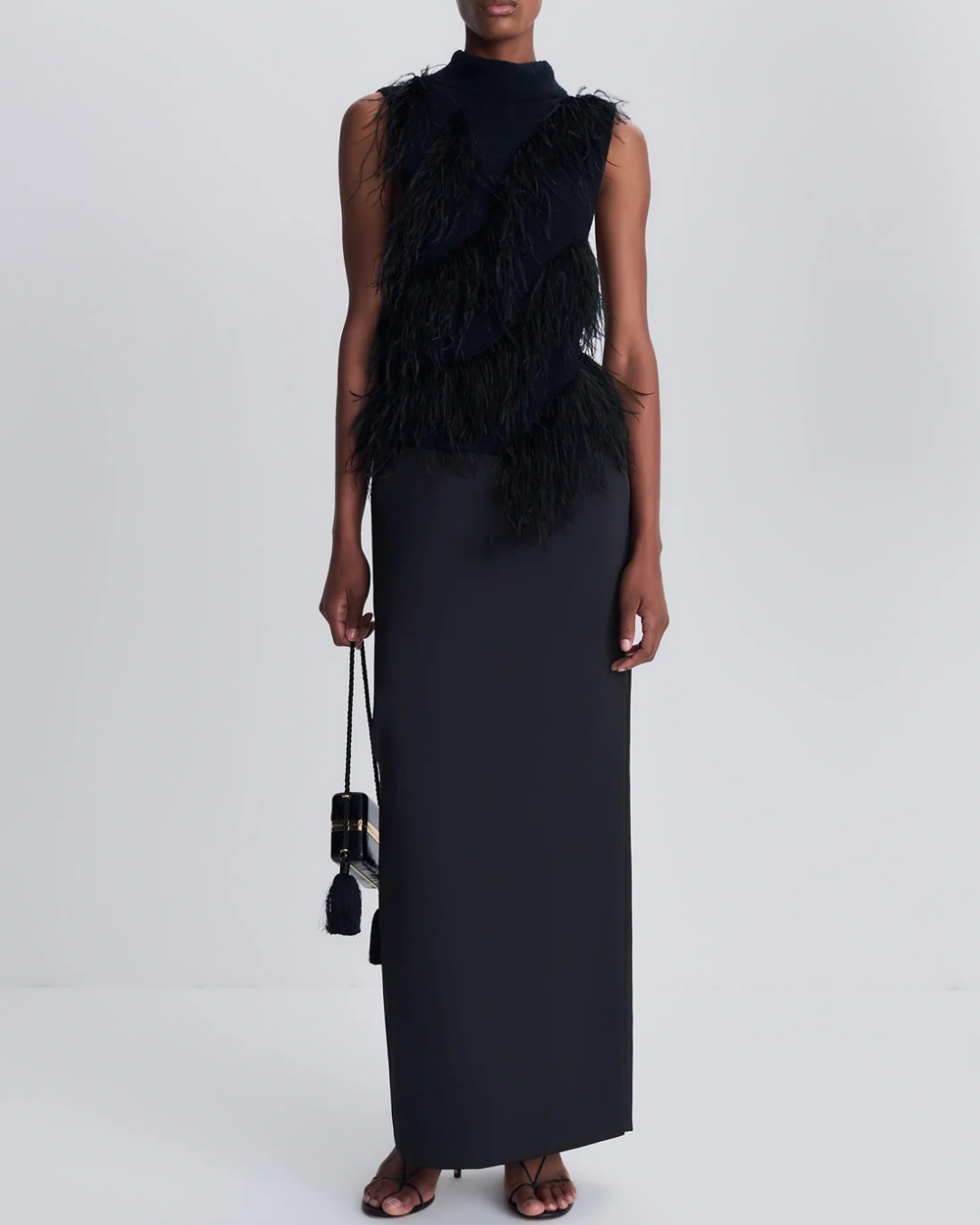 Jonathan Simkhai Elinor Sleeveless Top - Black
