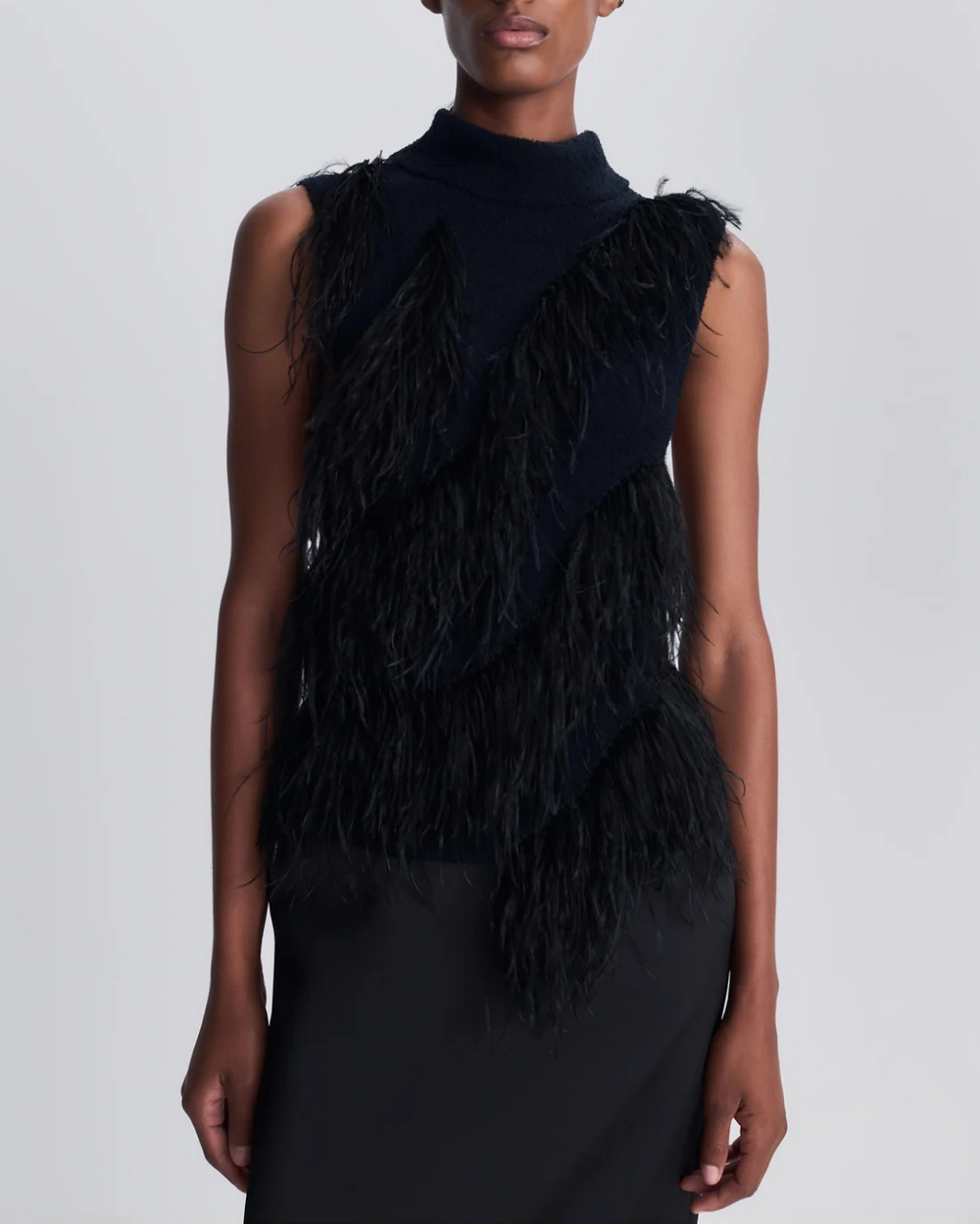 Jonathan Simkhai Elinor Sleeveless Top - Black