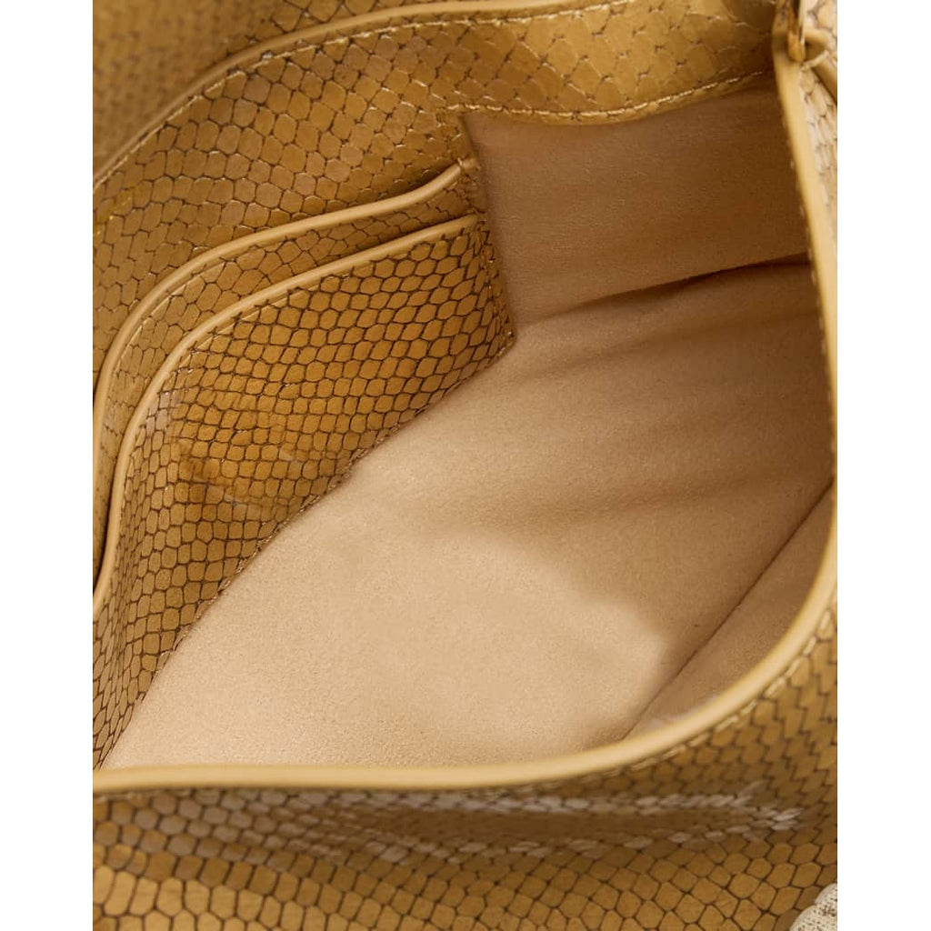 Jonathan Simkhai Logan Shiny Leather Crossbody Bag - Camel