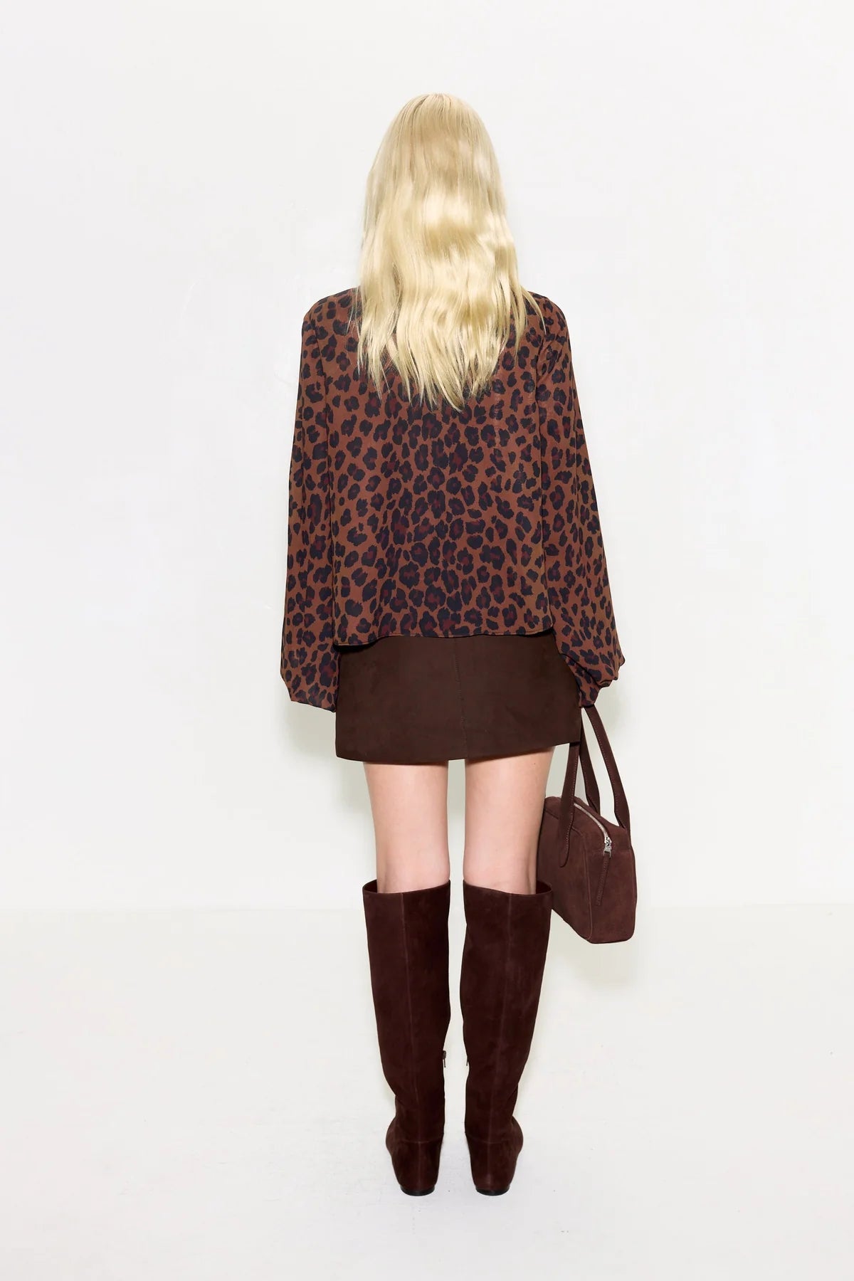 Simon Miller Joplin Chiffon Top - Leopard