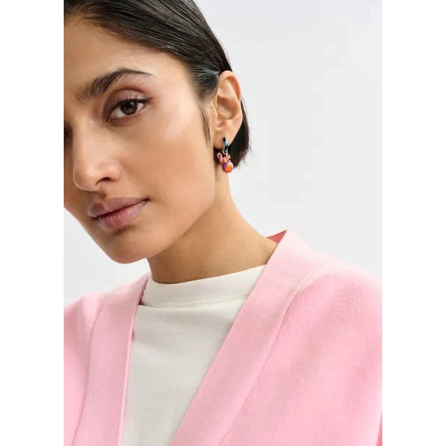 Essentiel Antwerp Jover Earrings With Charms - Combo1 Quiet Pool