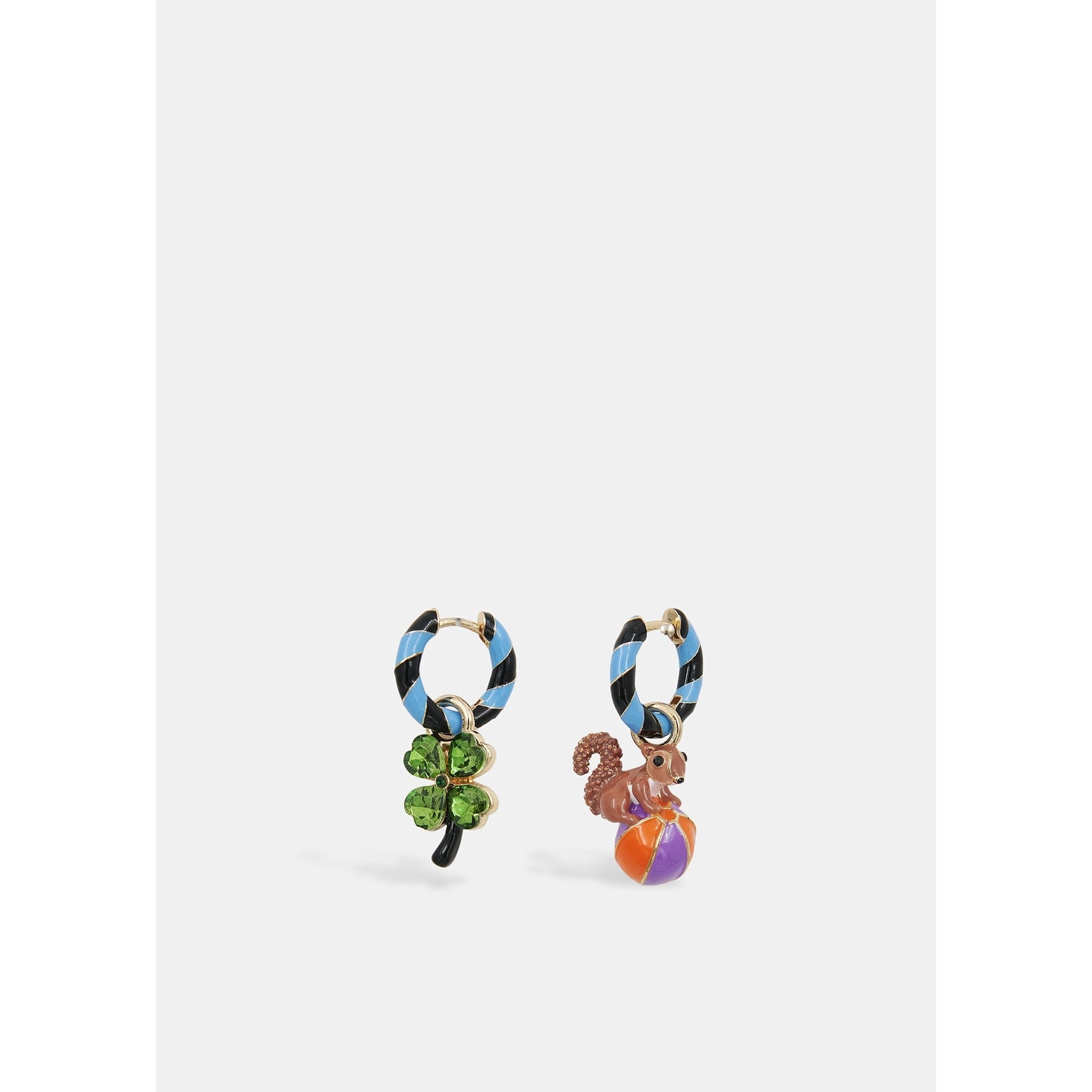 Essentiel Antwerp Jover Earrings With Charms - Combo1 Quiet Pool