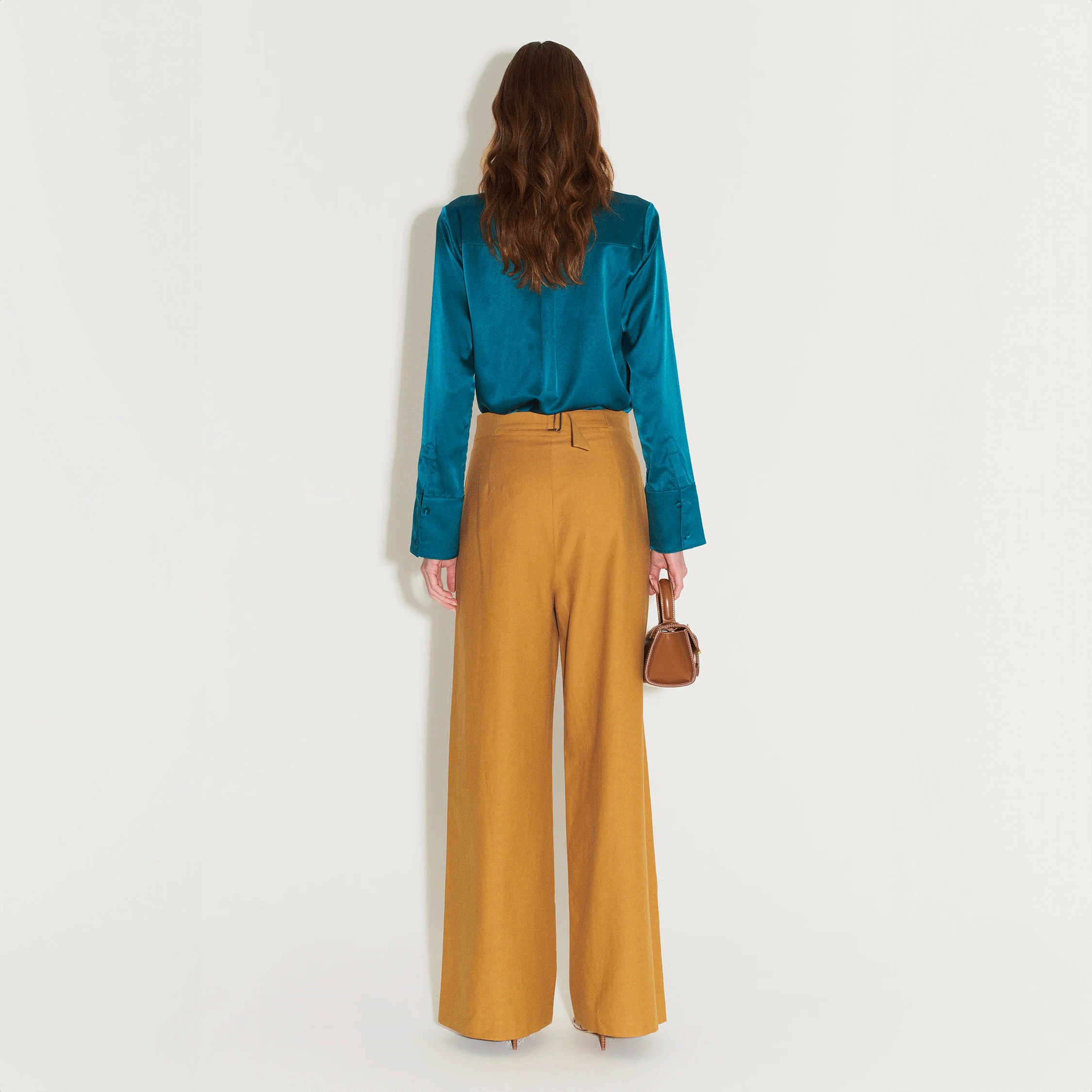 Hansen & Gretel Jules Collared Shirt - Jewel Teal
