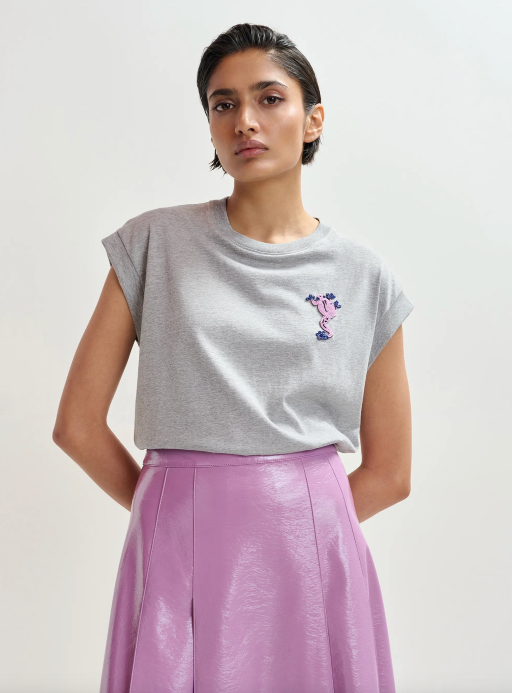 Essentiel Antwerp Jungala Embroidered T-Shirt
