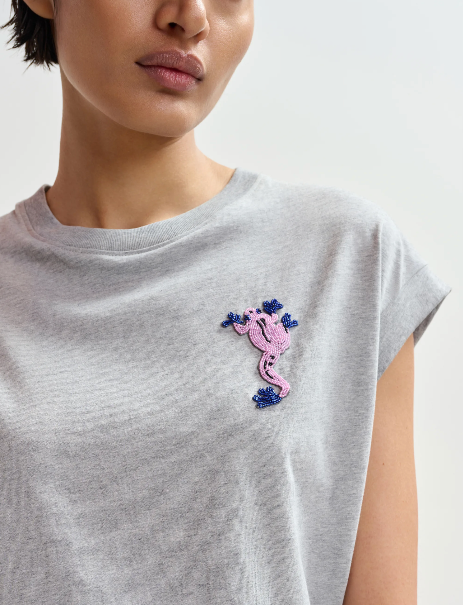 Essentiel Antwerp Jungala Embroidered T-Shirt