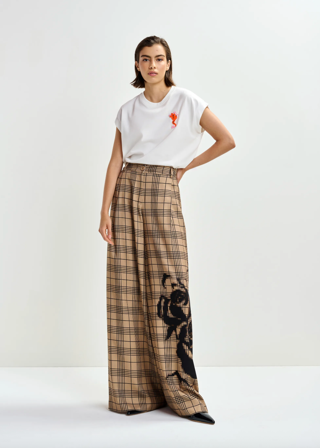 Essentiel Antwerp Jungala Embroidered T-Shirt