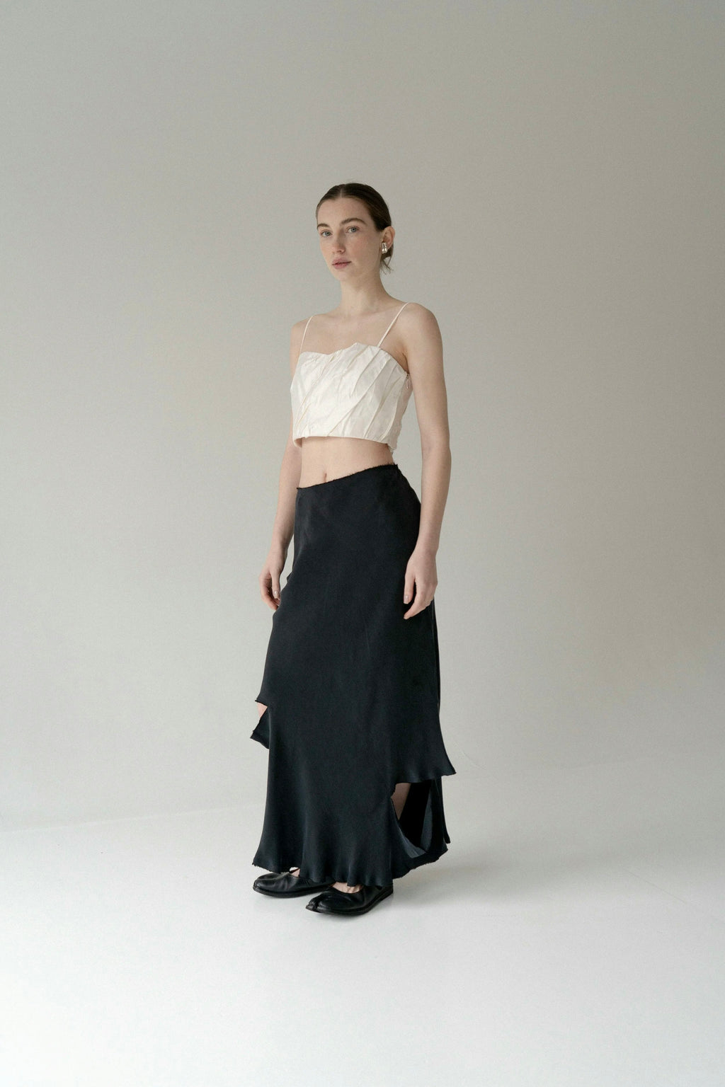 K M by L A N G E Pivnich Cupro Skirt