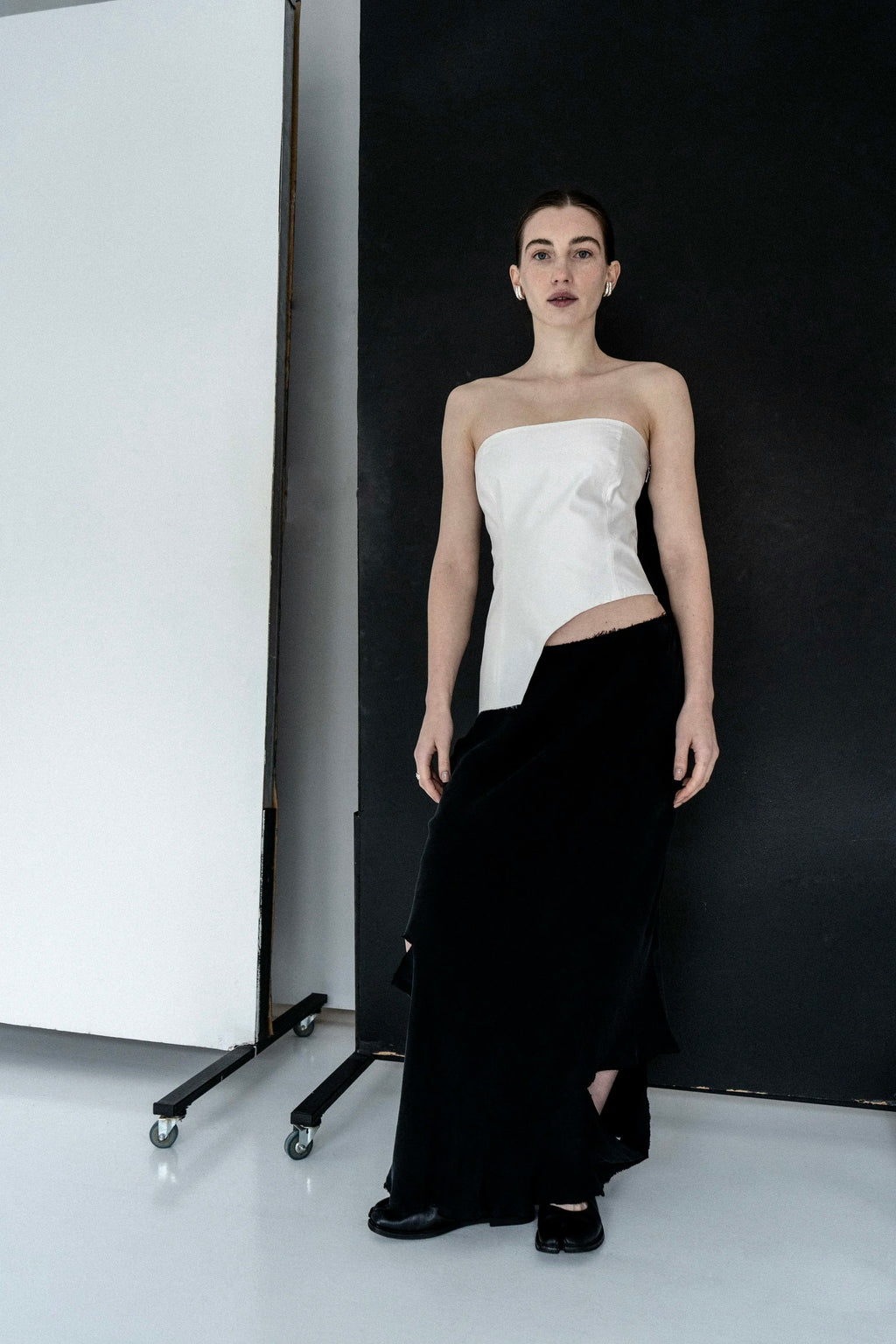 K M by L A N G E Pivnich Cupro Skirt