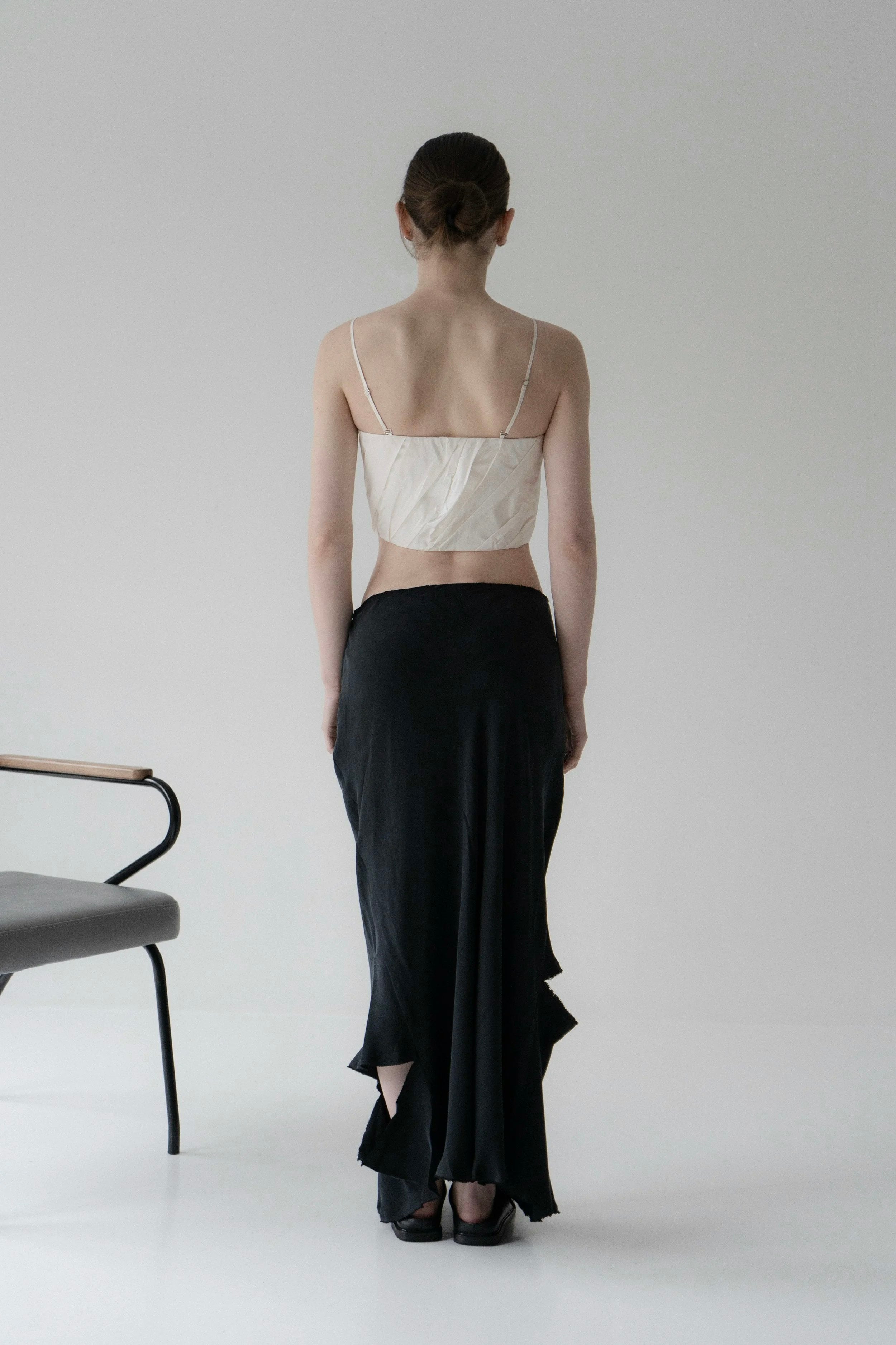 K M by L A N G E Pivnich Cupro Skirt