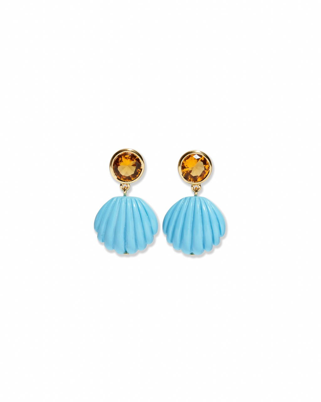 Lizzie Fortunato Kai Earrings - Pool