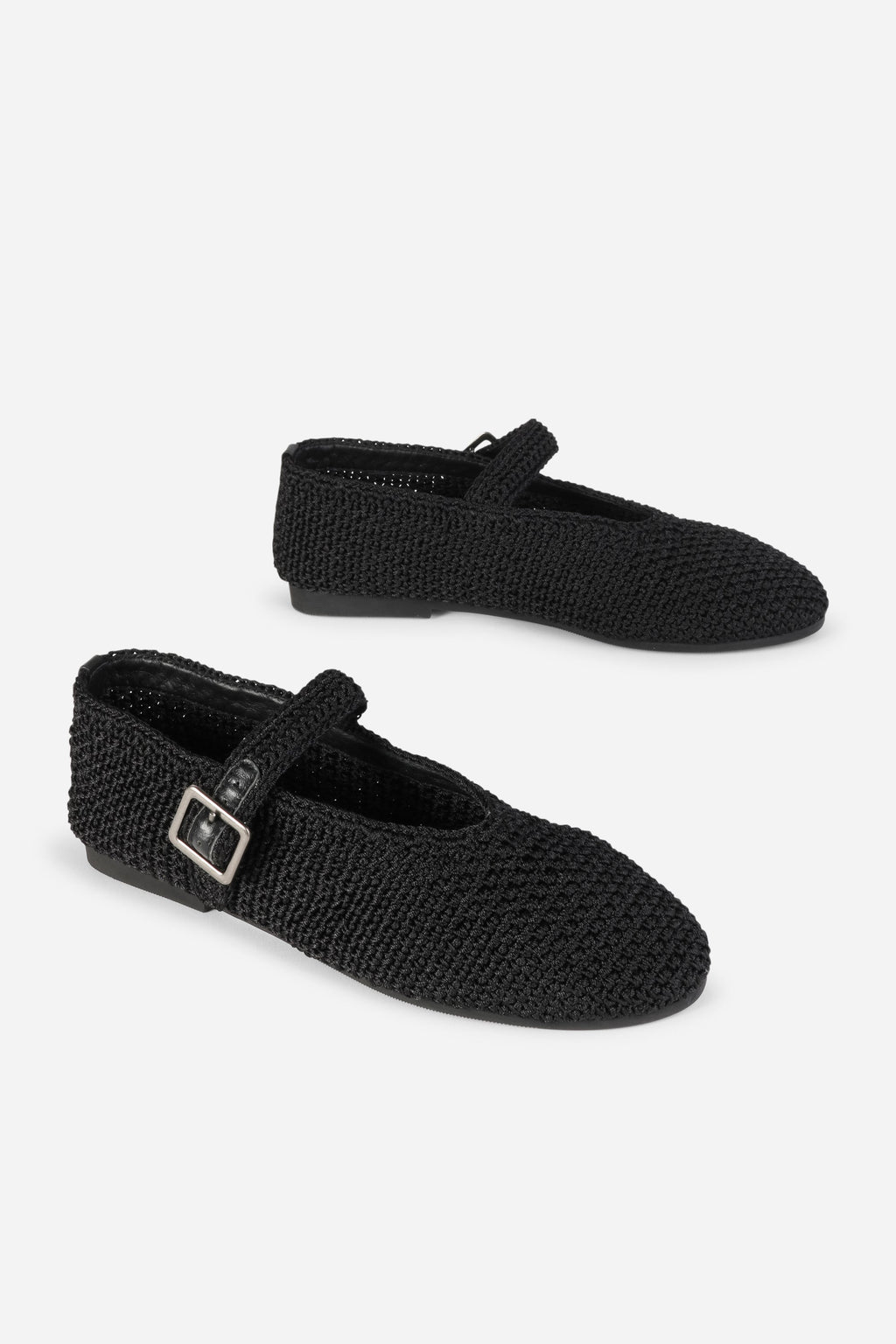 INTENTIONALLY __________. Kail Knit Woven Mary Jane Flat
