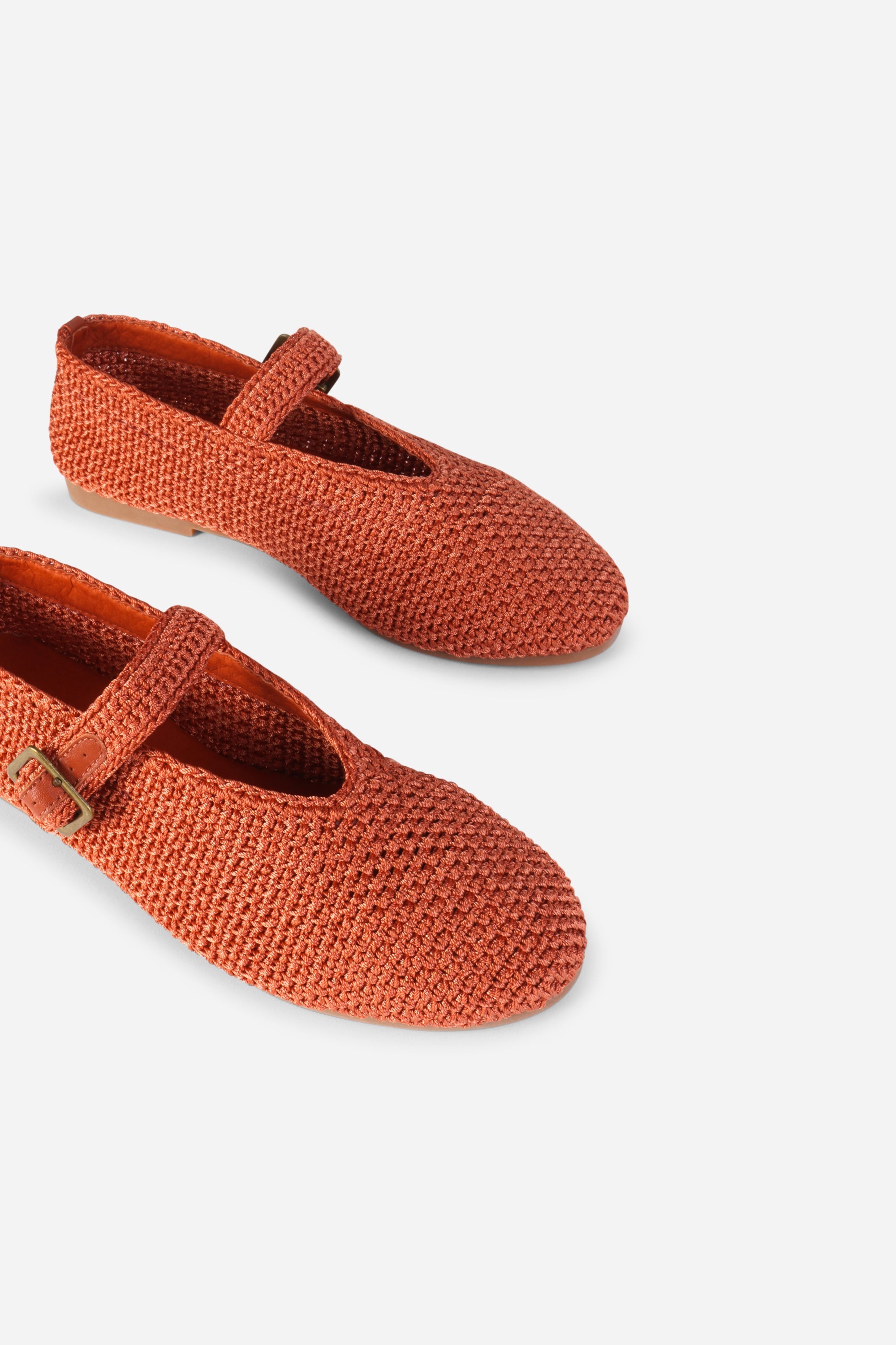 INTENTIONALLY __________. Kail Knit Woven Mary Jane Flat