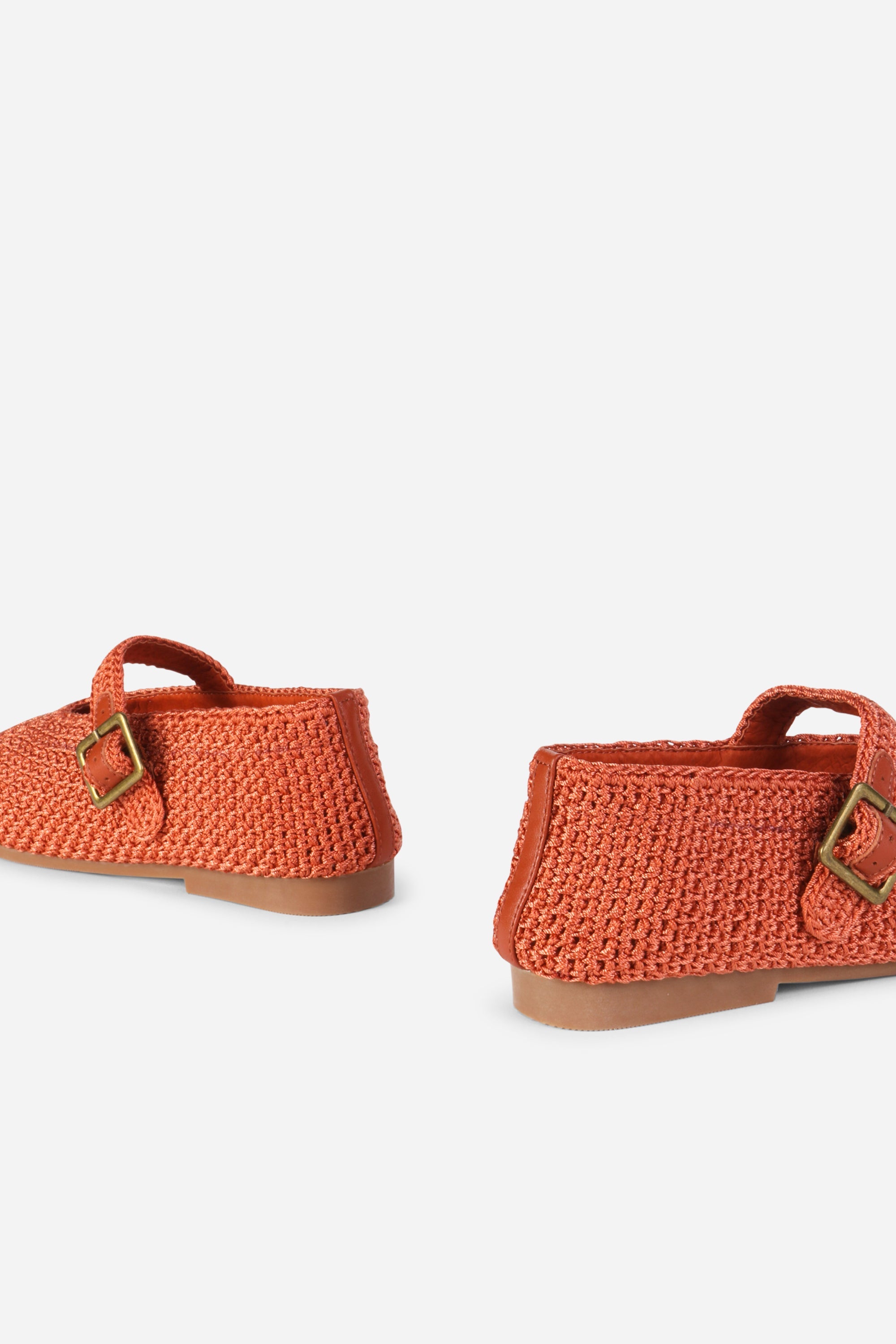 INTENTIONALLY __________. Kail Knit Woven Mary Jane Flat