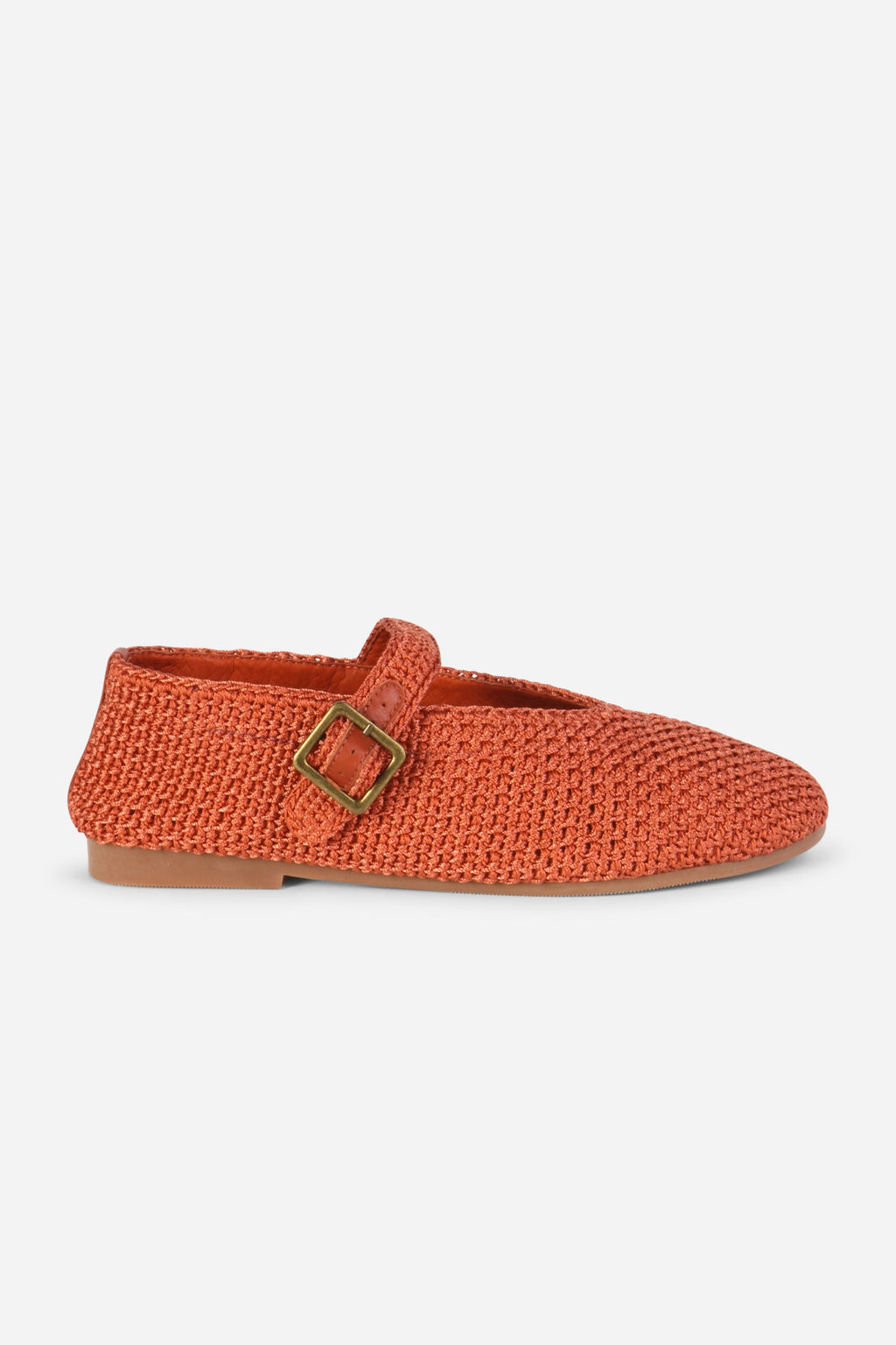 INTENTIONALLY __________. Kail Knit Woven Mary Jane Flat