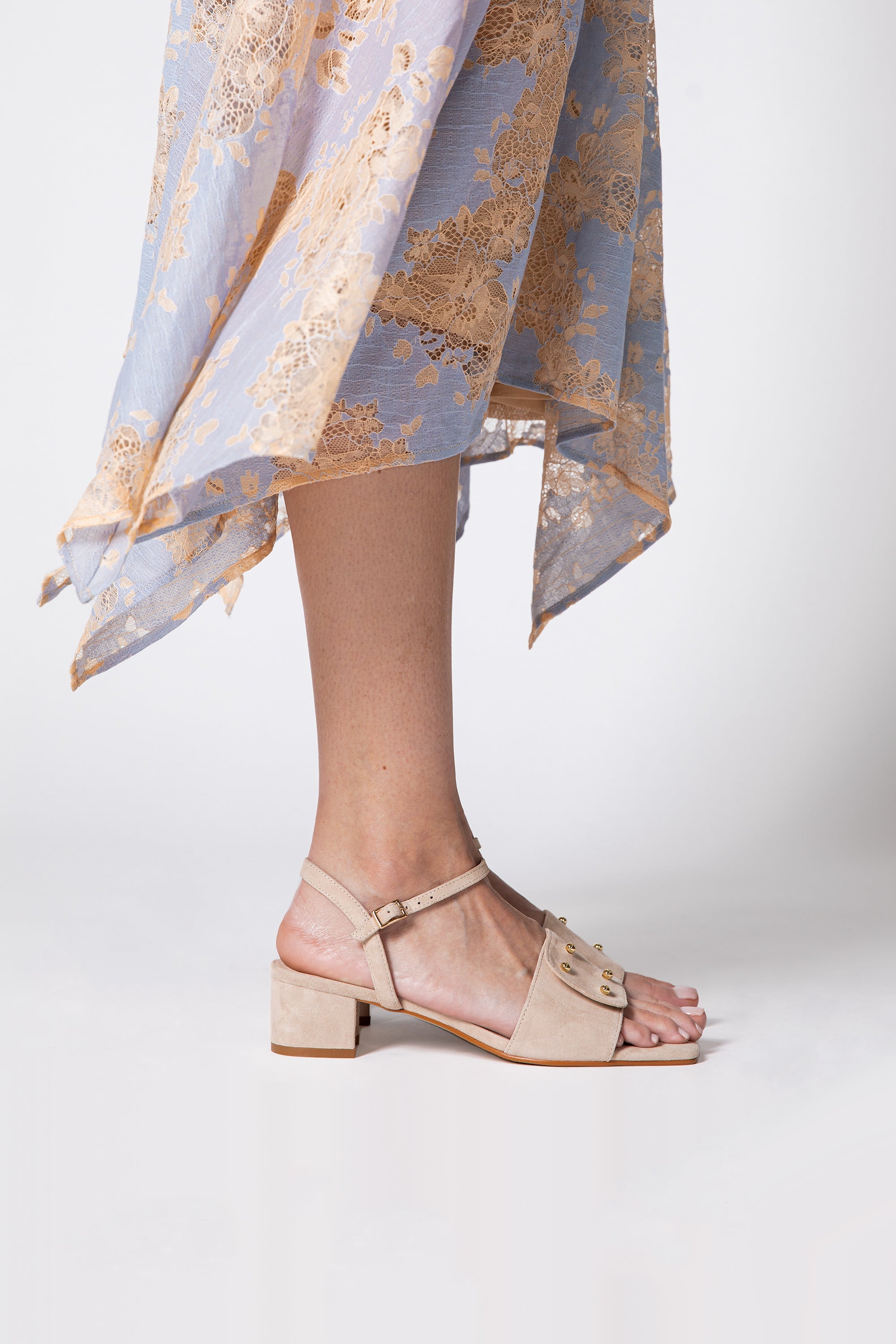 INTENTIONALLY __________. Karizma Block Heel Sandal