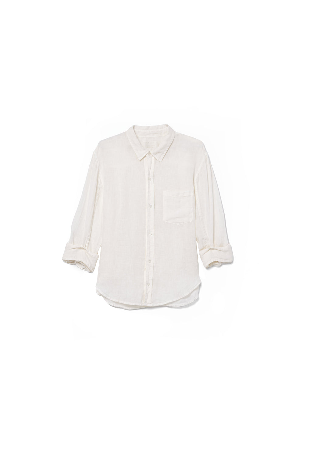 Citizens of Humanity Kayla Shrunken Shirt - Vanilla