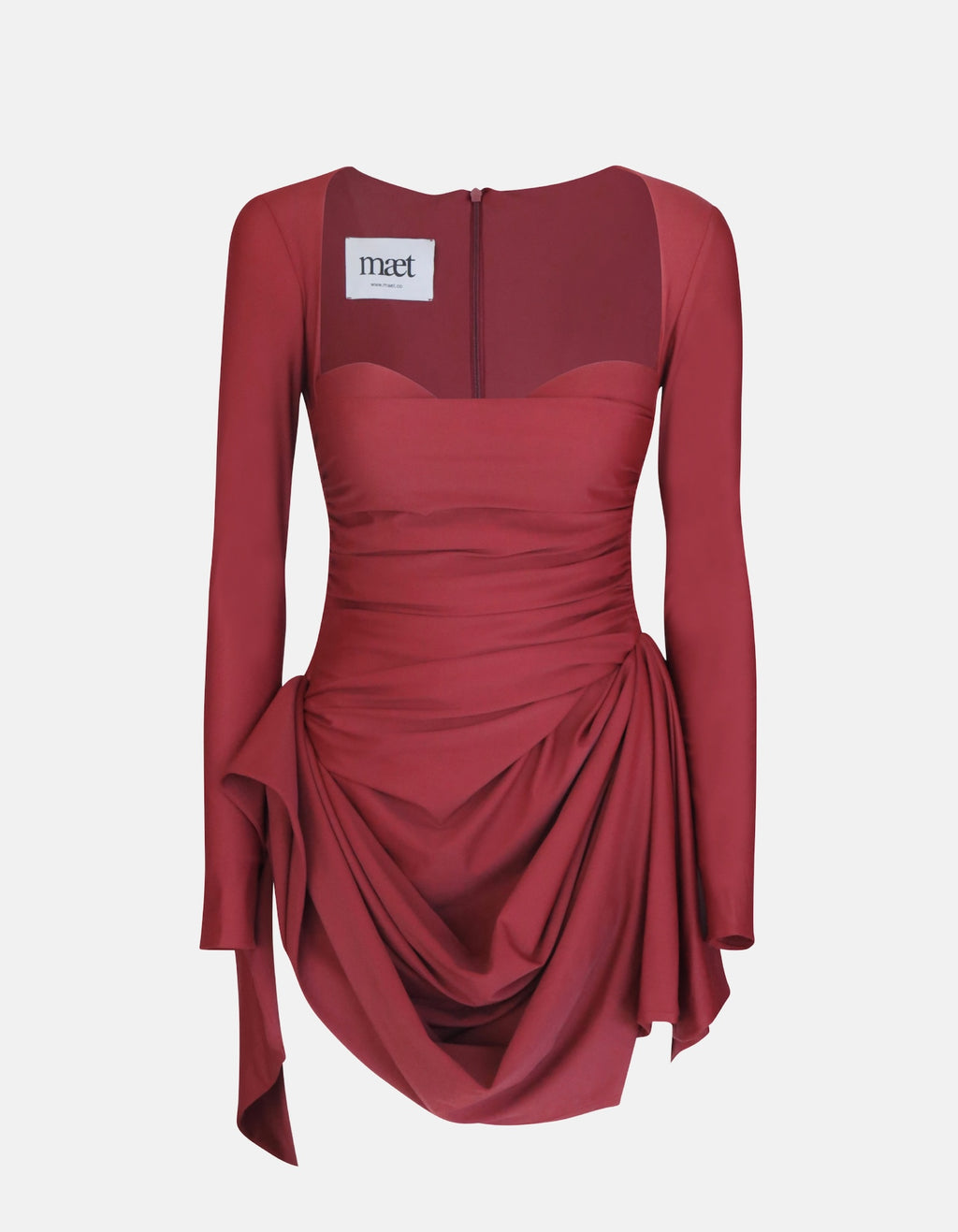 Maet Kilah Mini Dress - Red