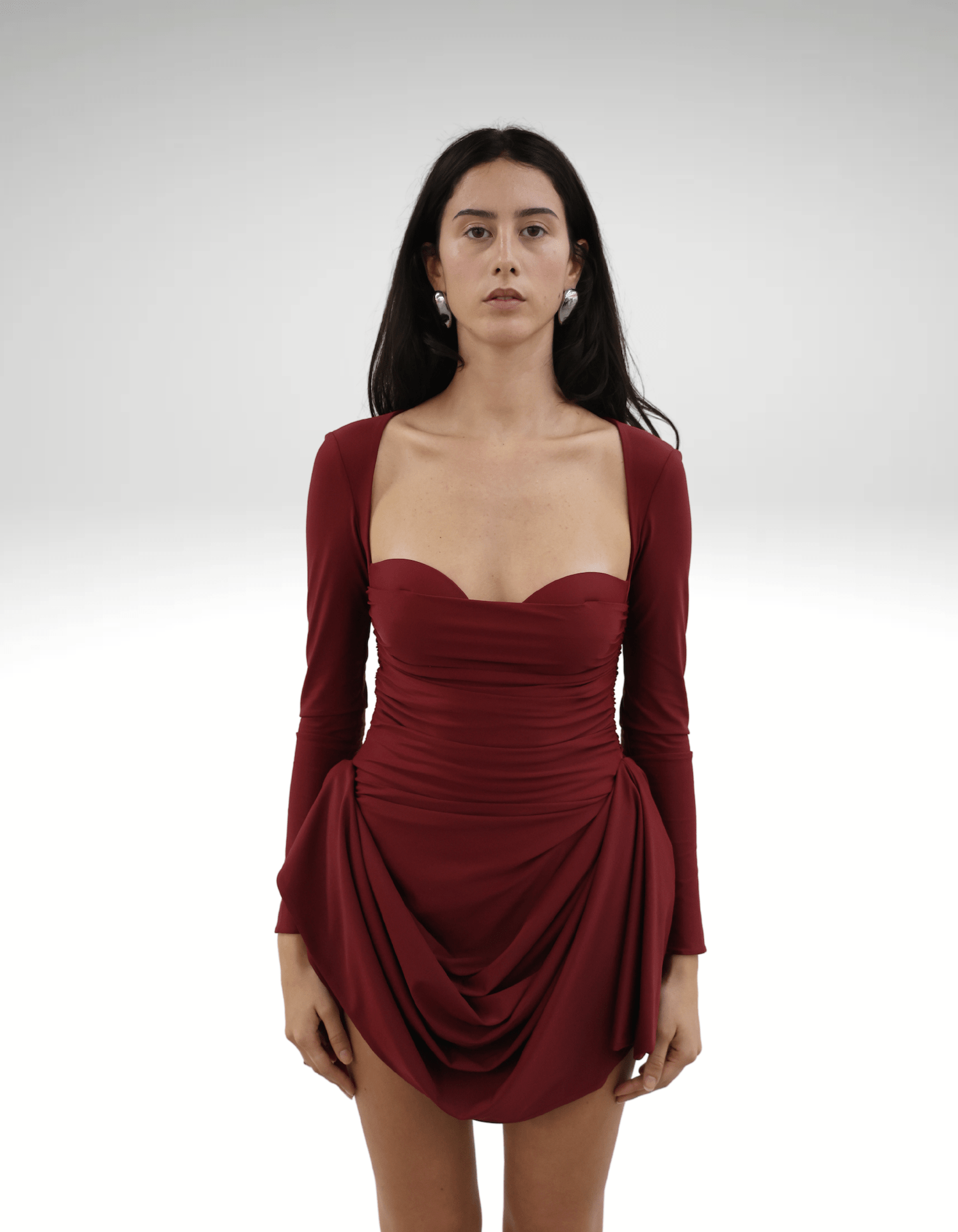 Maet Kilah Mini Dress - Red