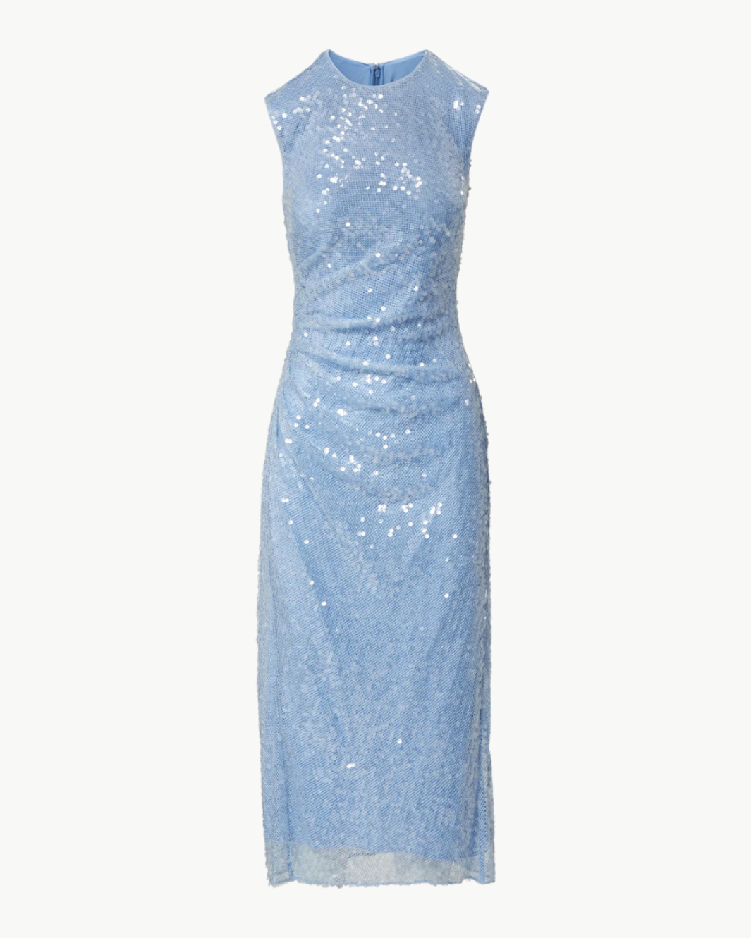 Veronica Beard Kimberly Sequin Midi Dress - Blue Jay