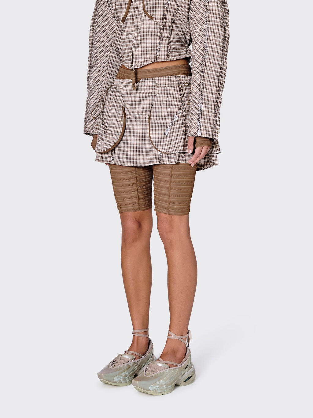 Nike KNWLS x Nike Skirt Set - Yukon Brown/Rattan