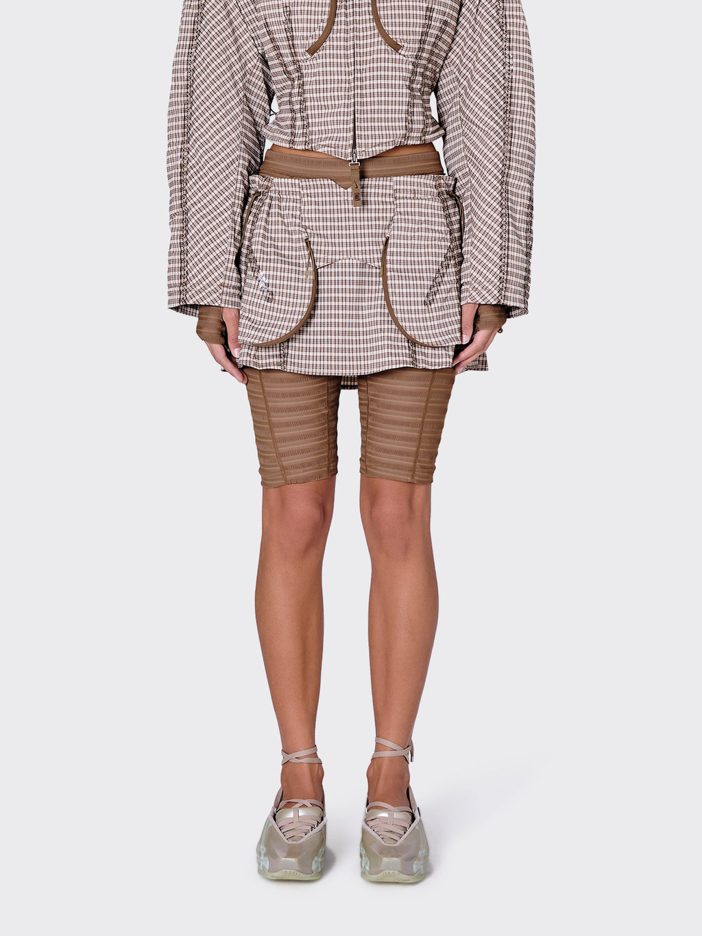 Nike KNWLS x Nike Skirt Set - Yukon Brown/Rattan