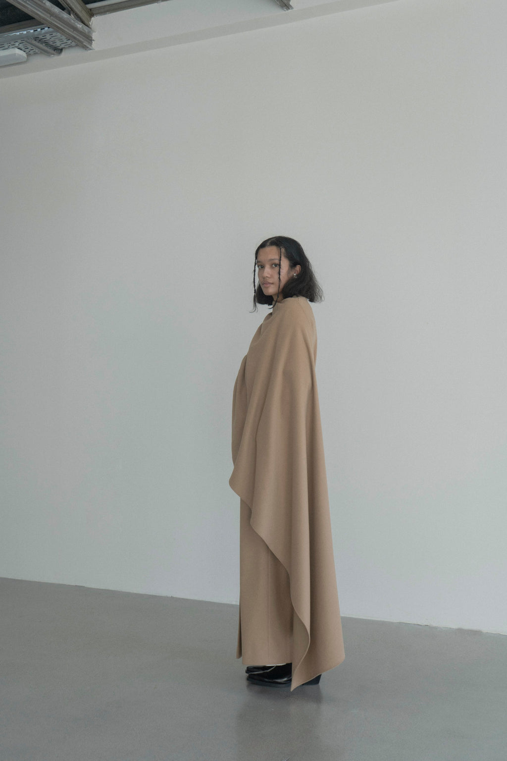K M by L A N G E Kotsyubinsky Cashemere Coat - Camel