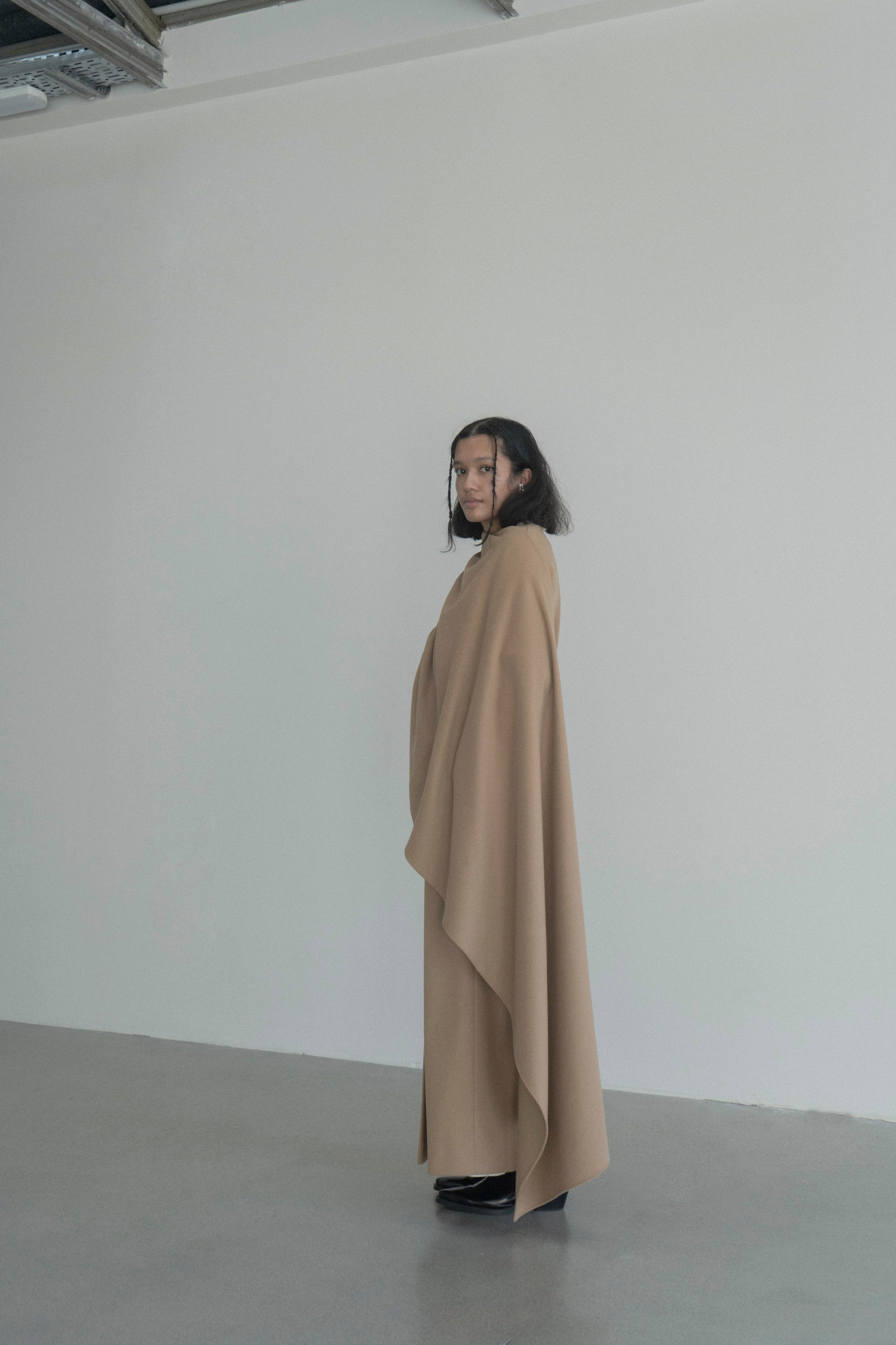 K M by L A N G E Kotsyubinsky Cashemere Coat - Camel