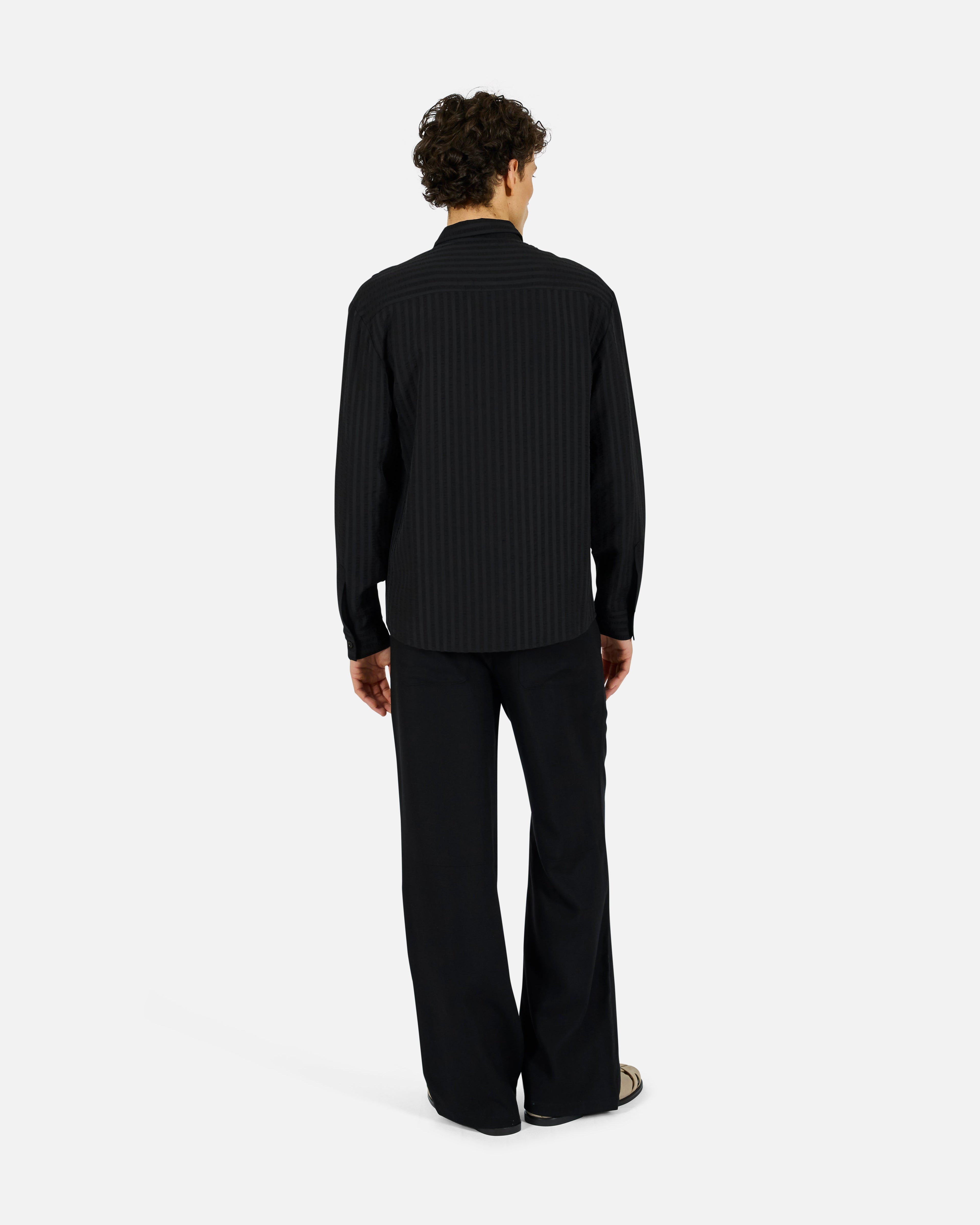 KROST Jordan Striped Wrinkle Shirt