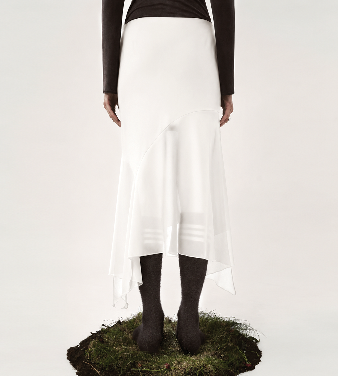 Avavav Kajsa Long Draped Skirt