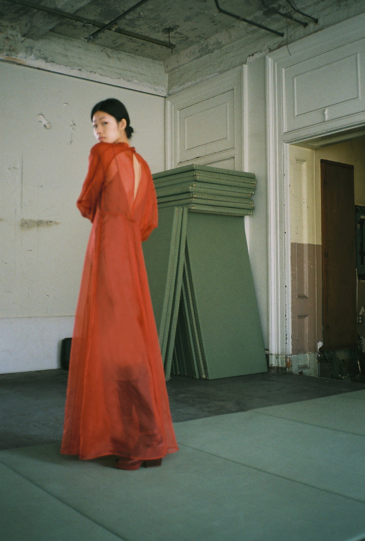MEIERE GOWN - Rust