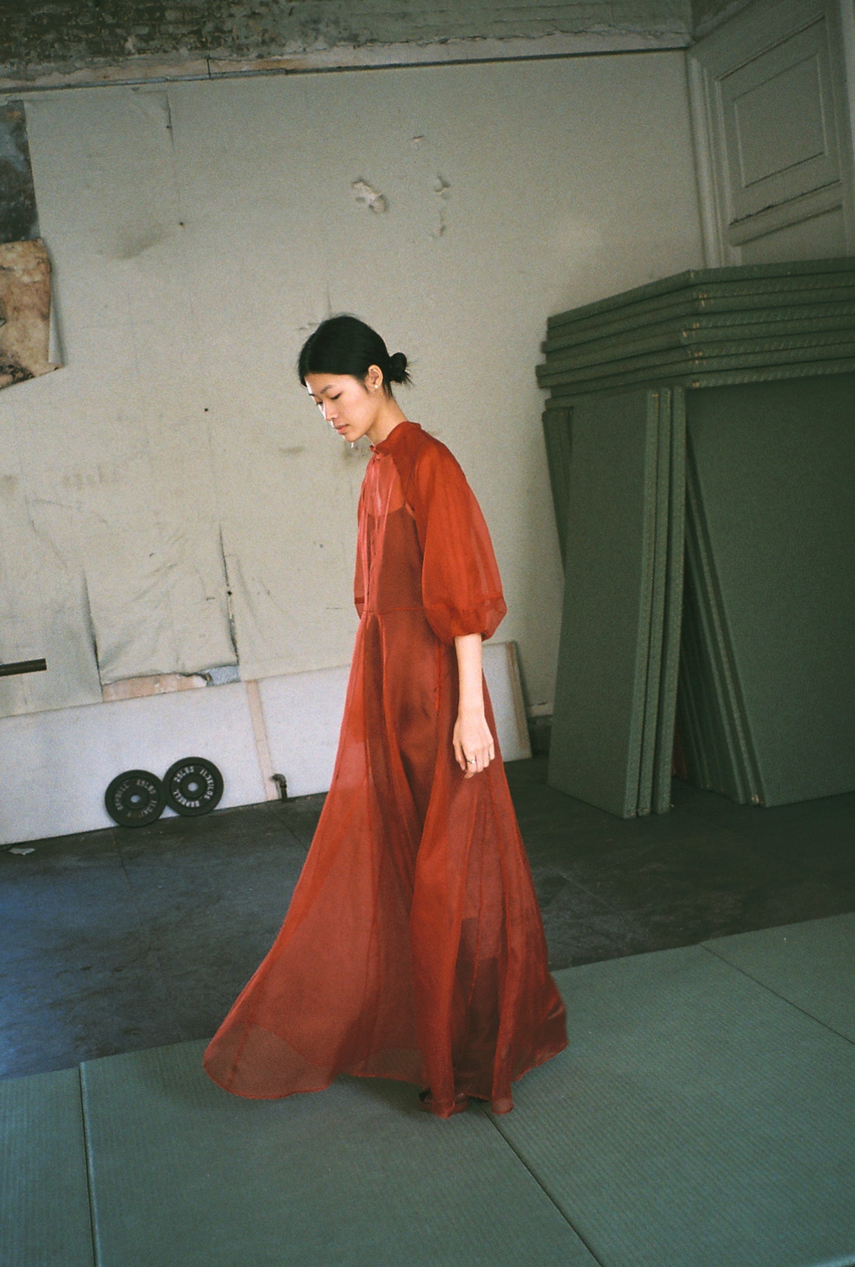 MEIERE GOWN - Rust
