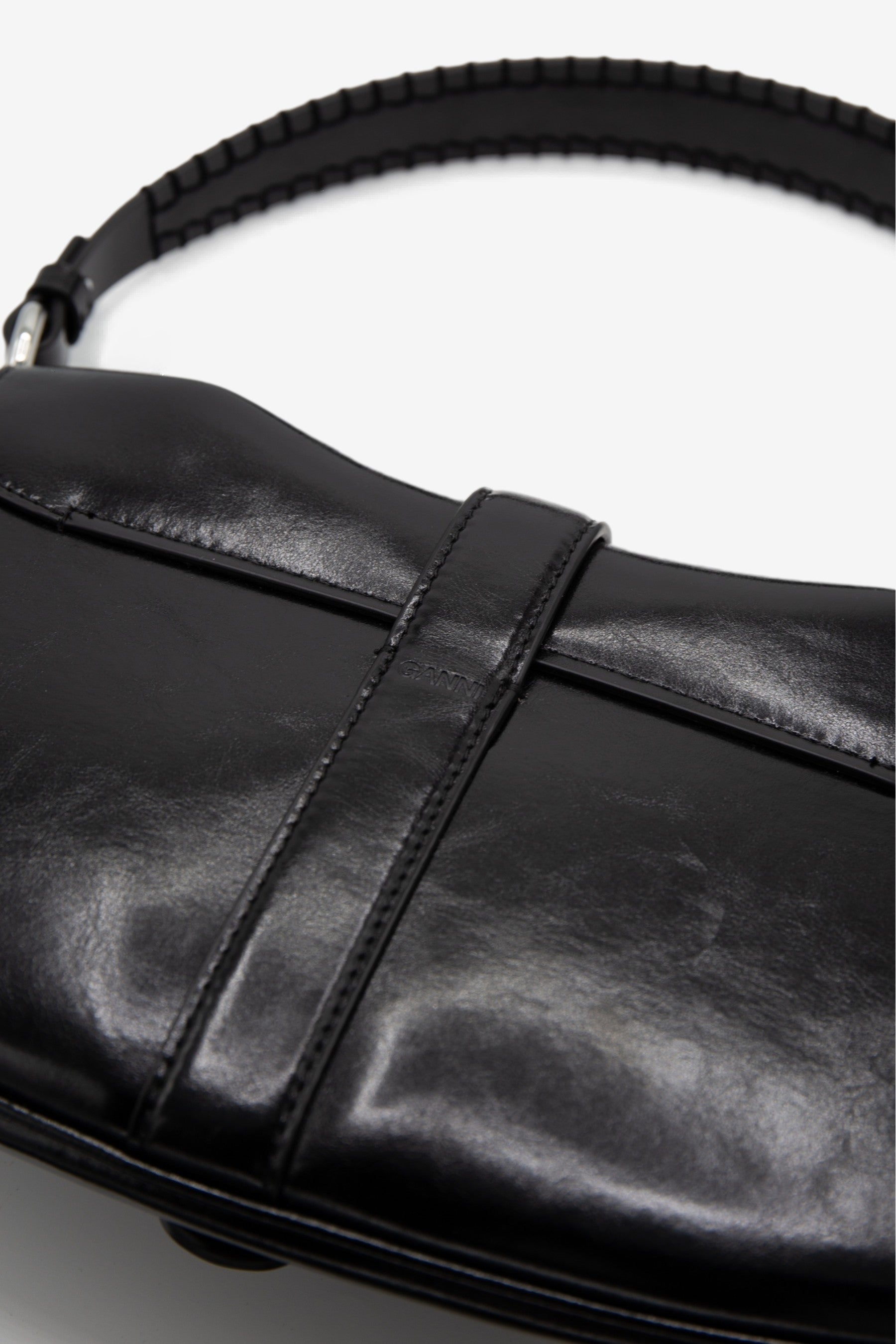 Ganni Kat Baguette Shoulder Bag