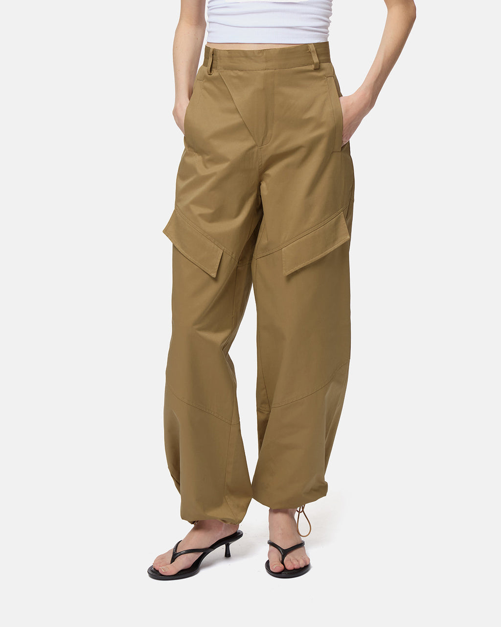 APPARIS Kate Cargo Trousers - Olive