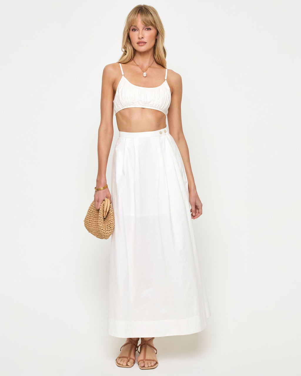 L*Space Keeper Skirt - White