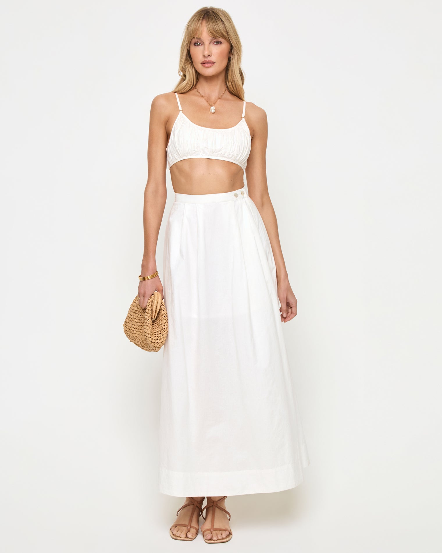 L*Space Keeper Skirt - White