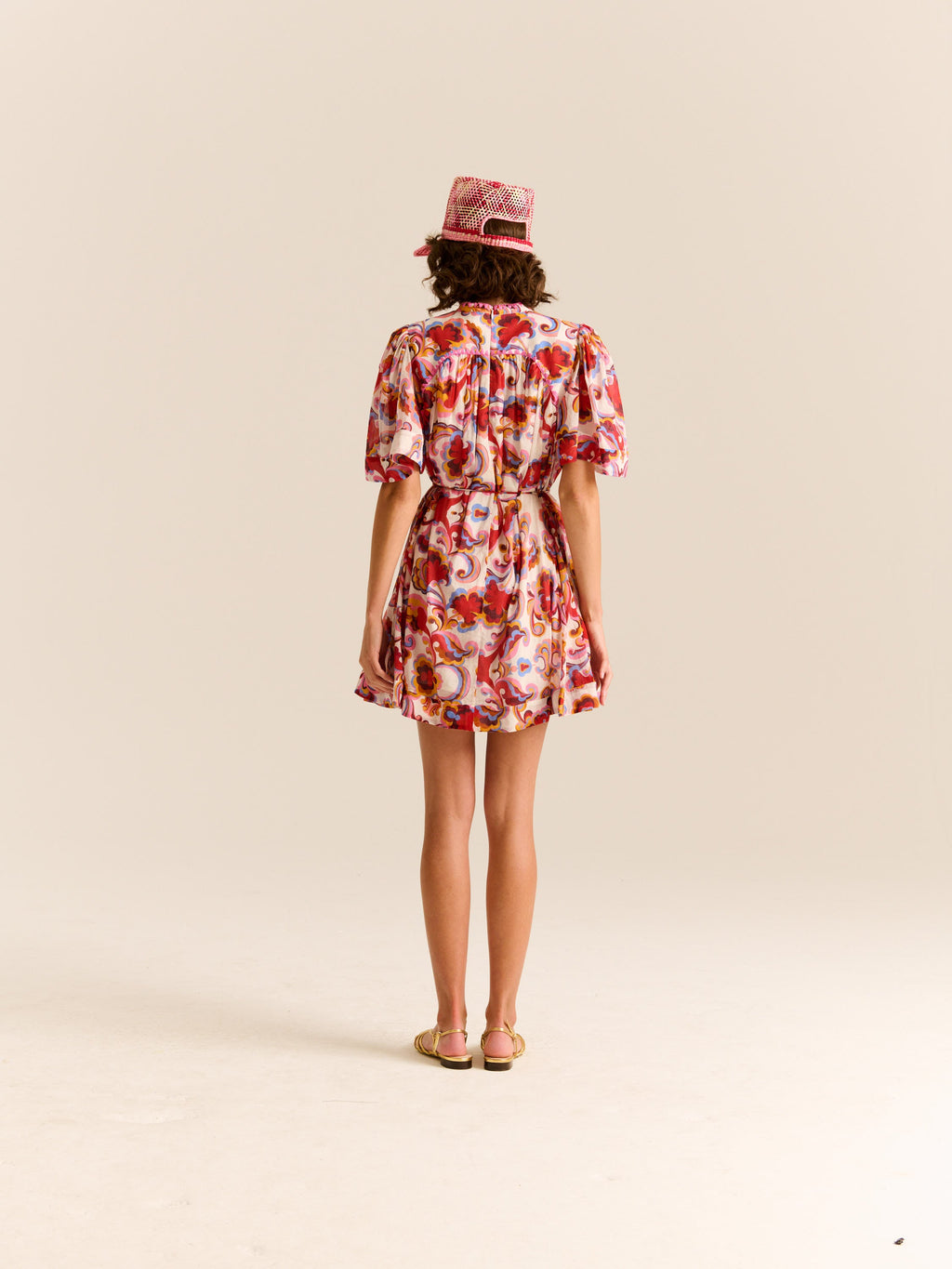 Carolina K Kerry Dress Paisley Floral