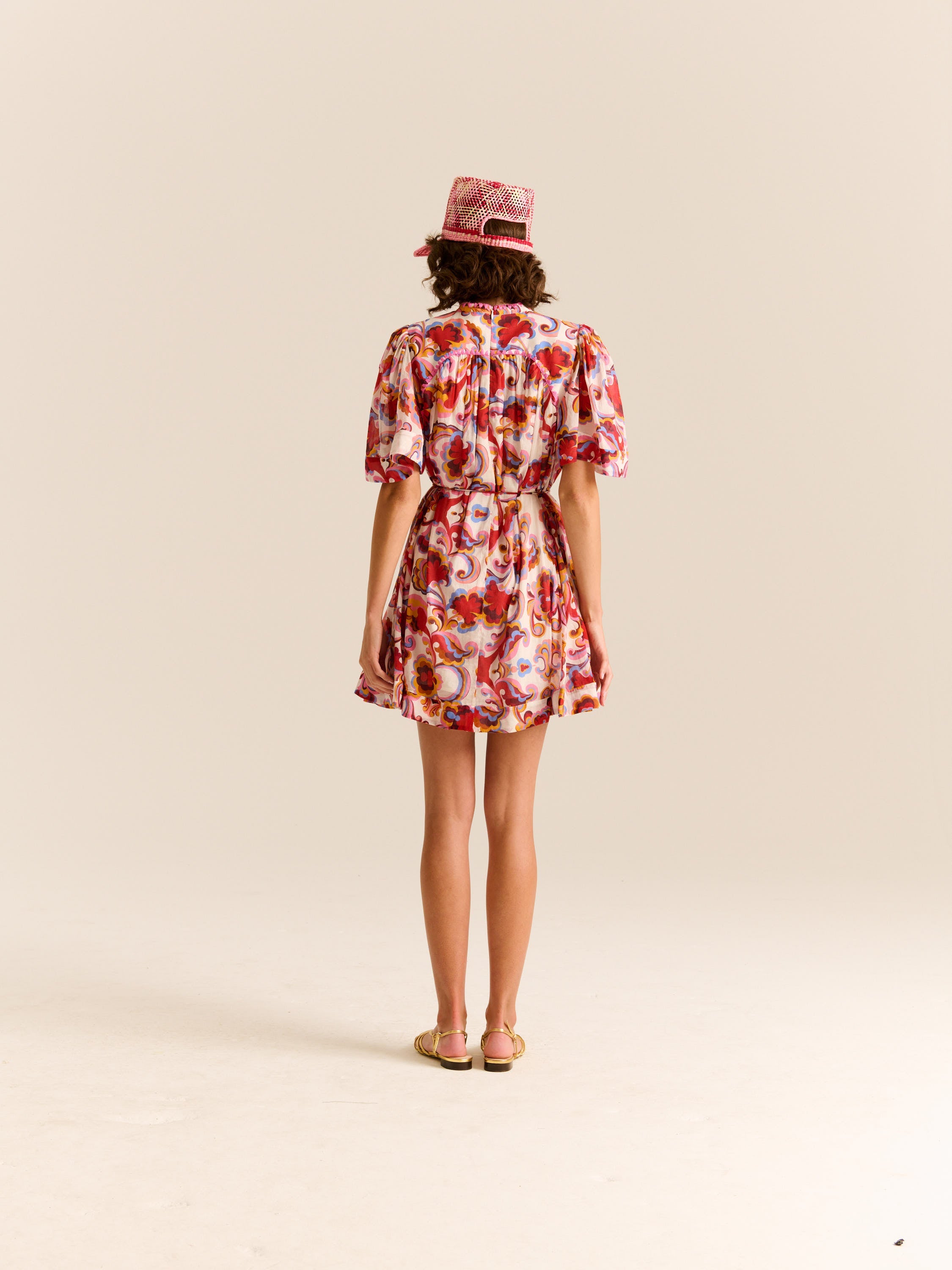 Carolina K Kerry Dress Paisley Floral