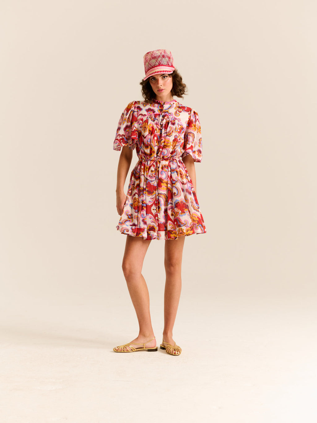Carolina K Kerry Dress Paisley Floral