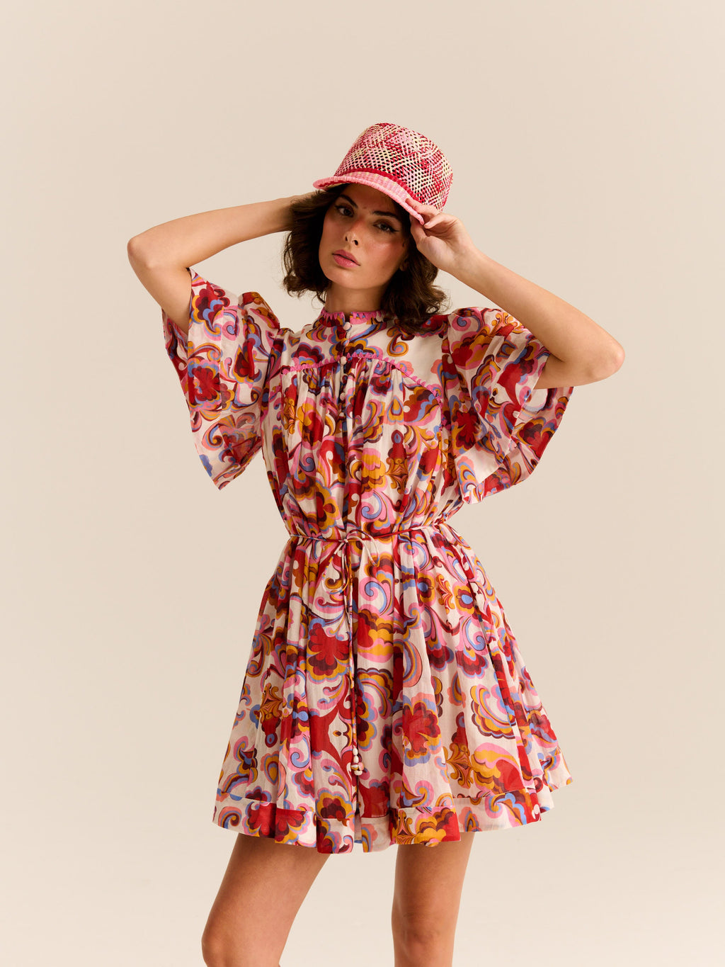 Carolina K Kerry Dress Paisley Floral