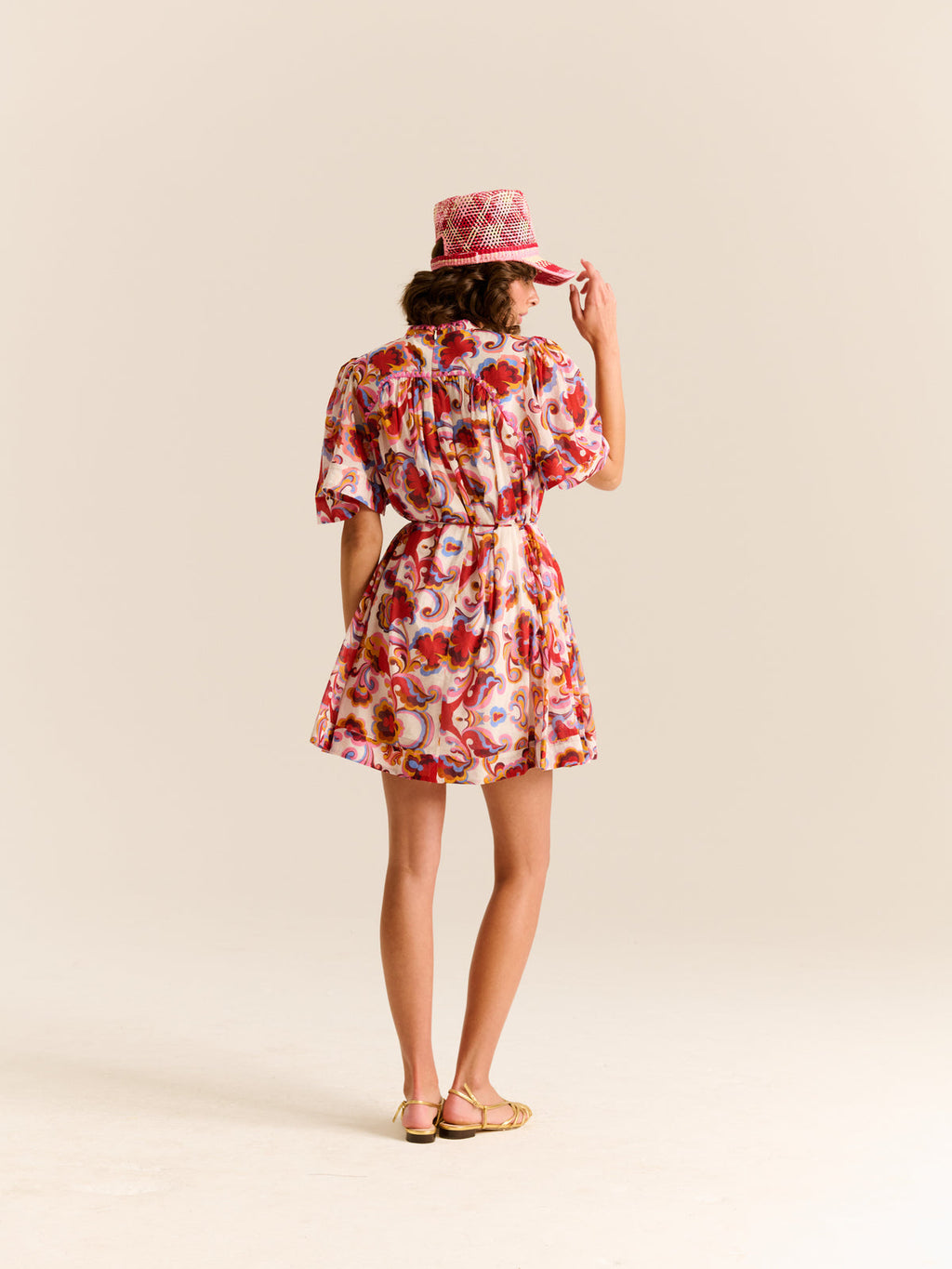 Carolina K Kerry Dress Paisley Floral