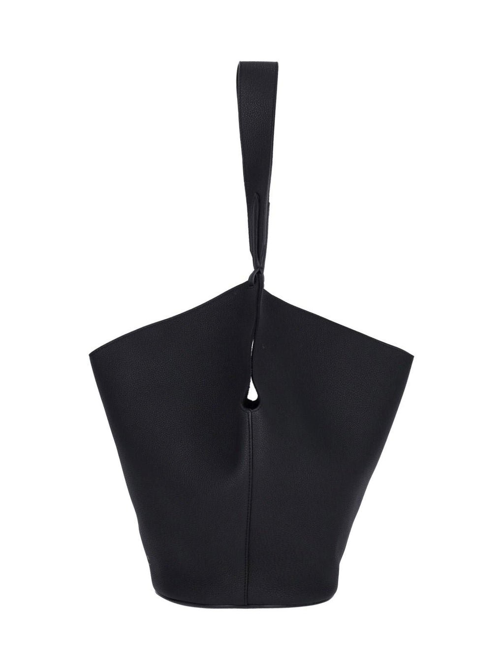 Khaite Lotus Small Tote Bag - Black