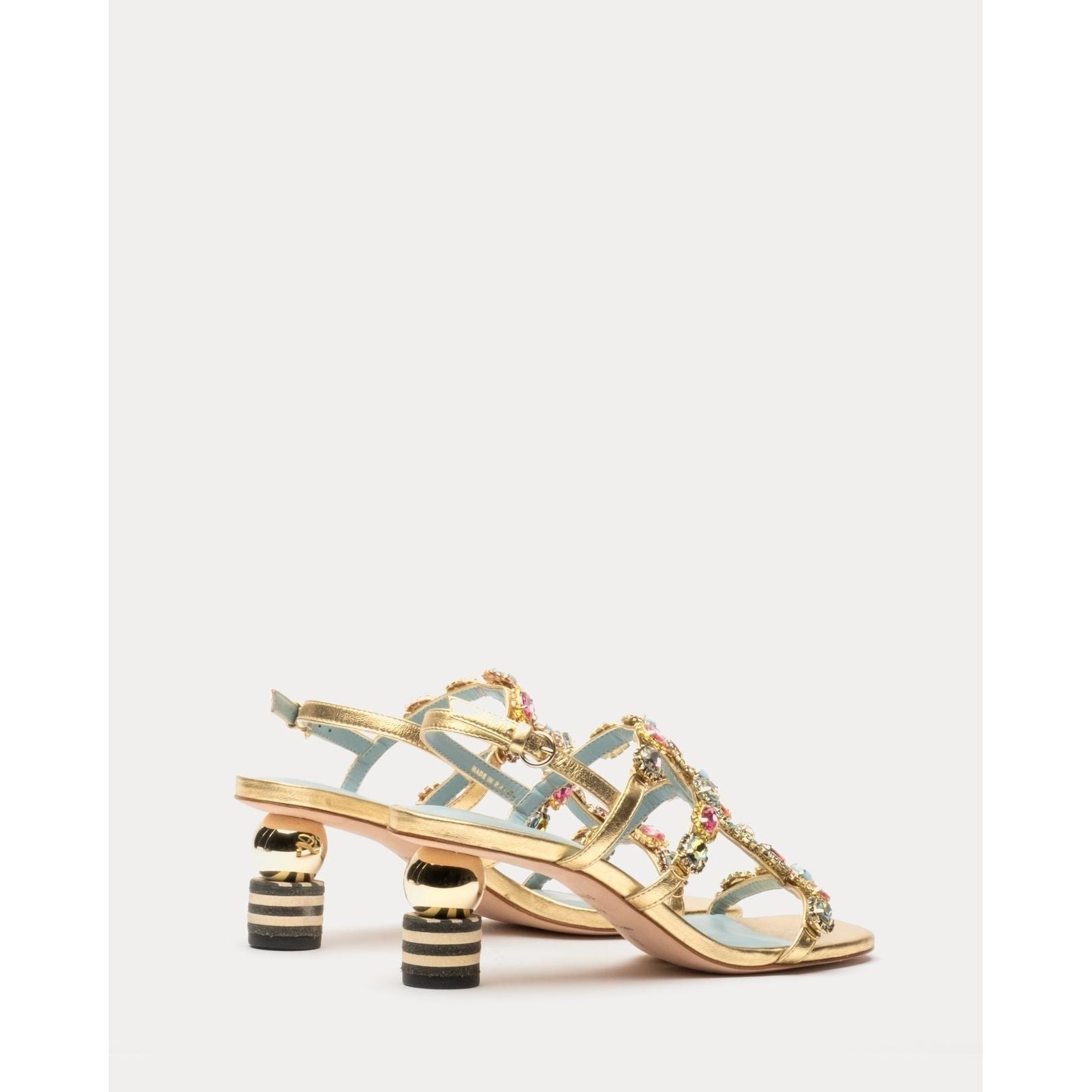 Frances Valentine Kiki Gem Heel - Gold