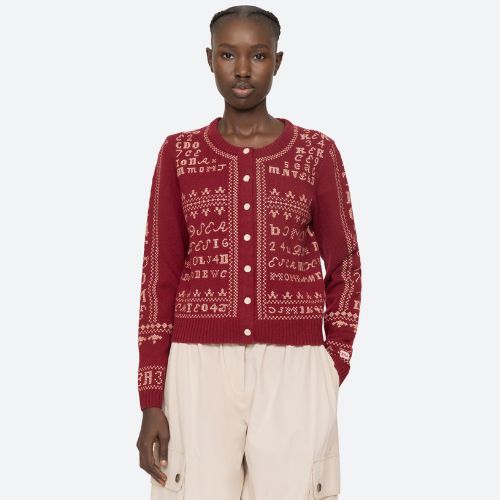 Sea NY Kit Embroidery Cardigan
