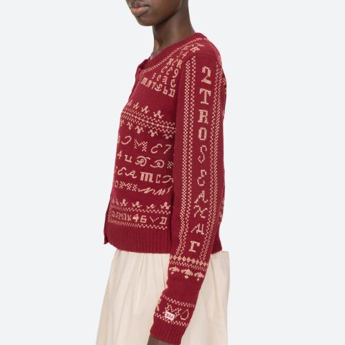 Sea NY Kit Embroidery Cardigan