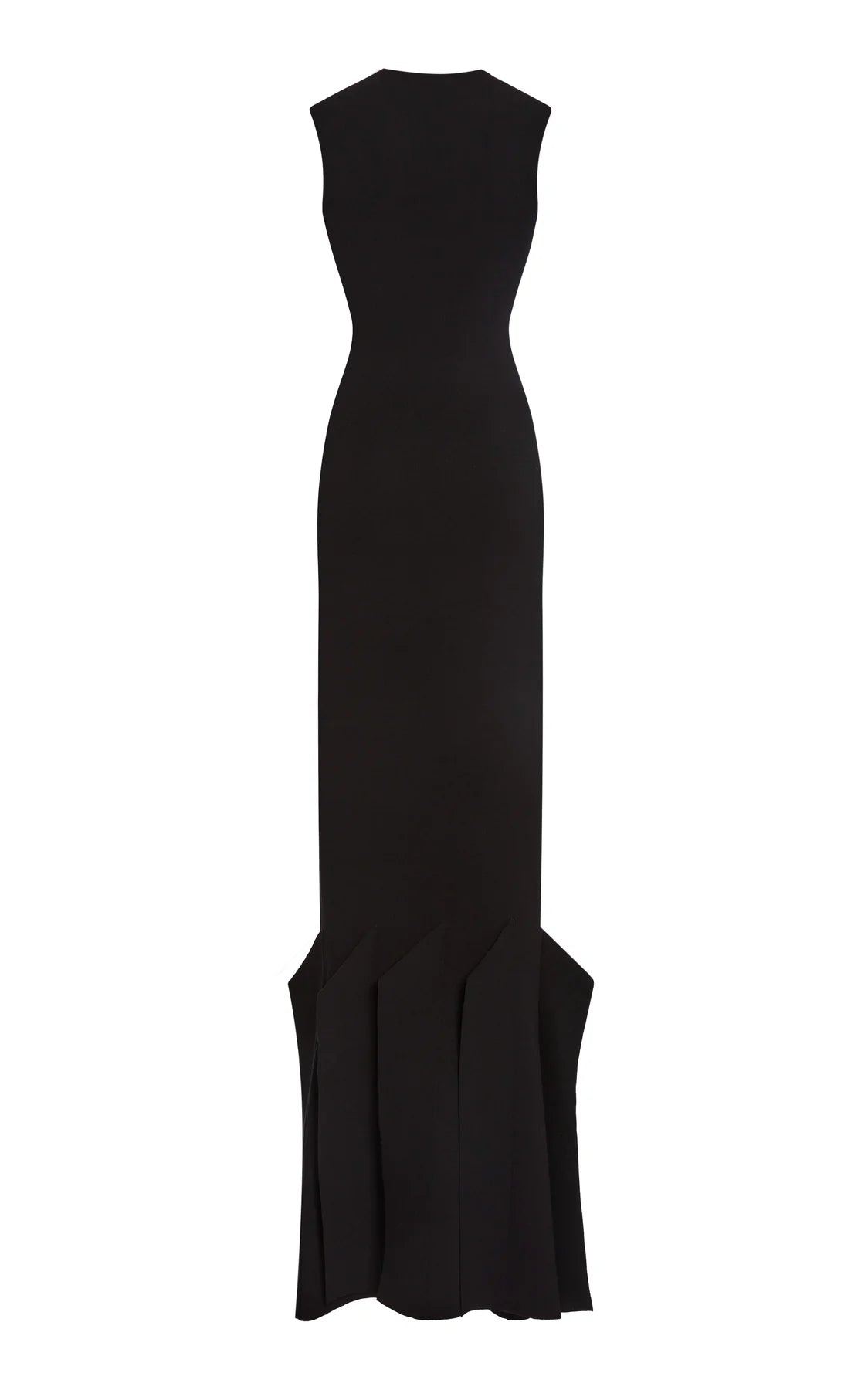 A.W.A.K.E. MODE Knit Dress With Hem Panel Detail Dress