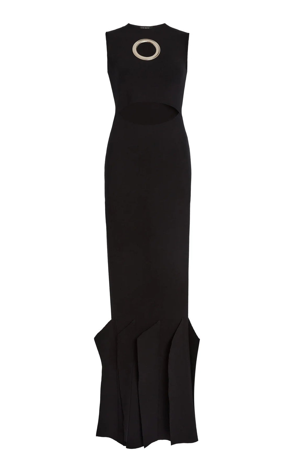 A.W.A.K.E. MODE Knit Dress With Hem Panel Detail Dress