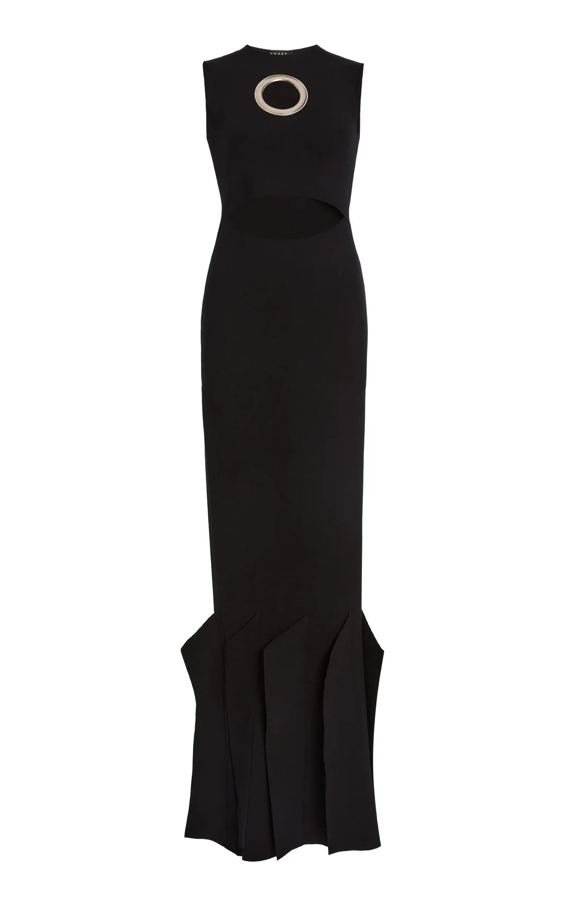 A.W.A.K.E. MODE Knit Dress With Hem Panel Detail Dress